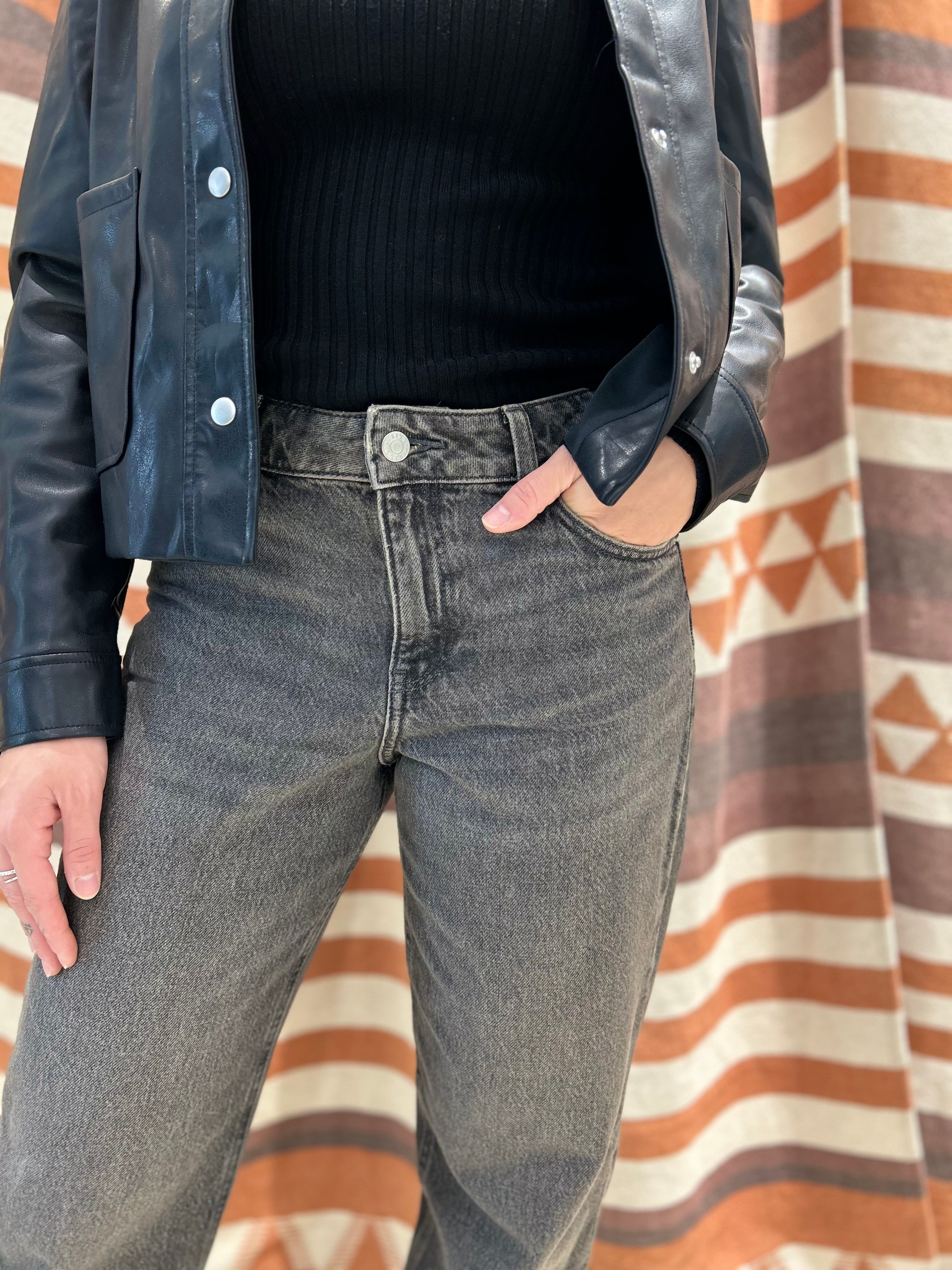 Jeans JJXX Loose fit grigio