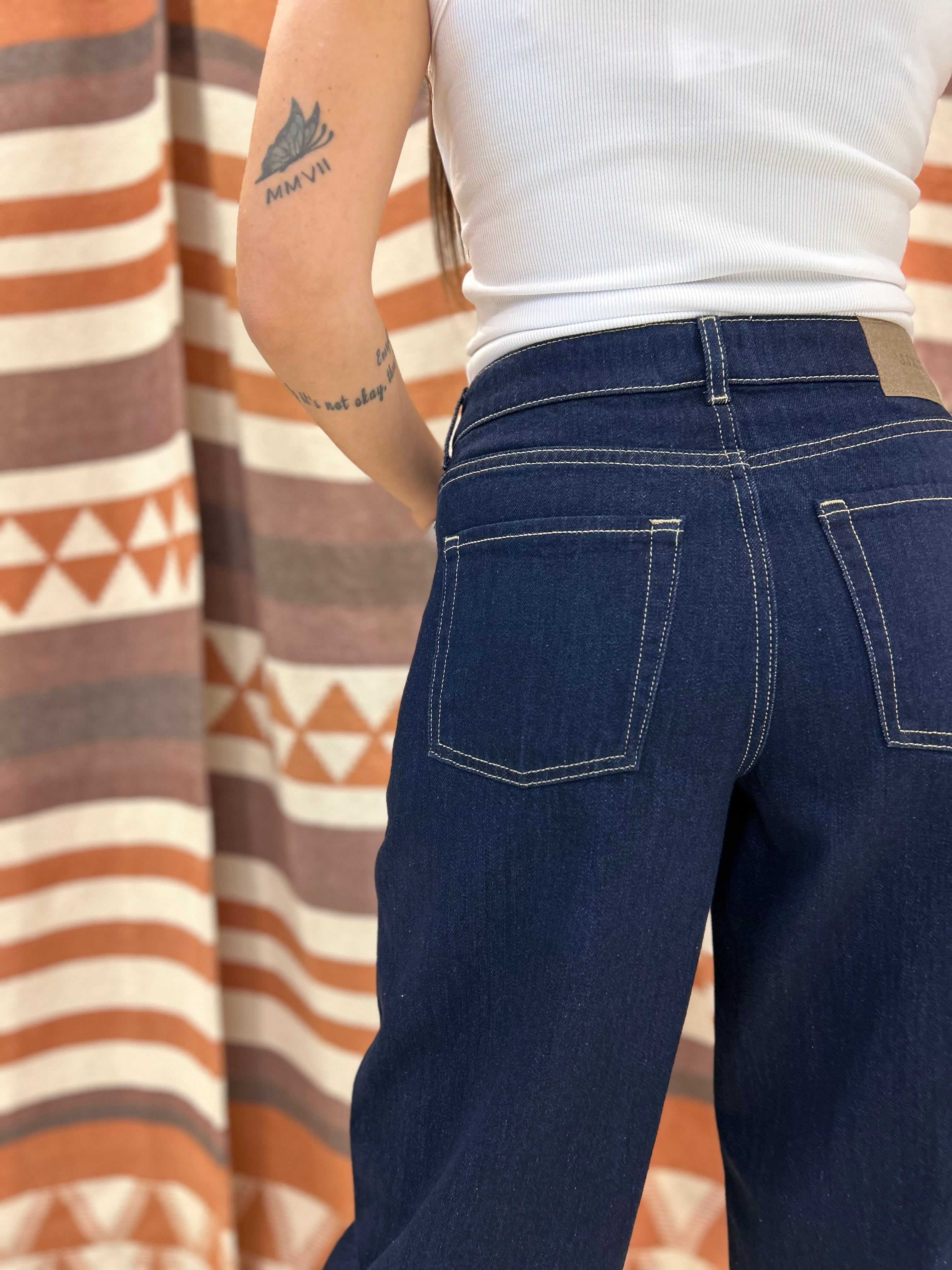 Jeans JJXX barrel fit blu scuro