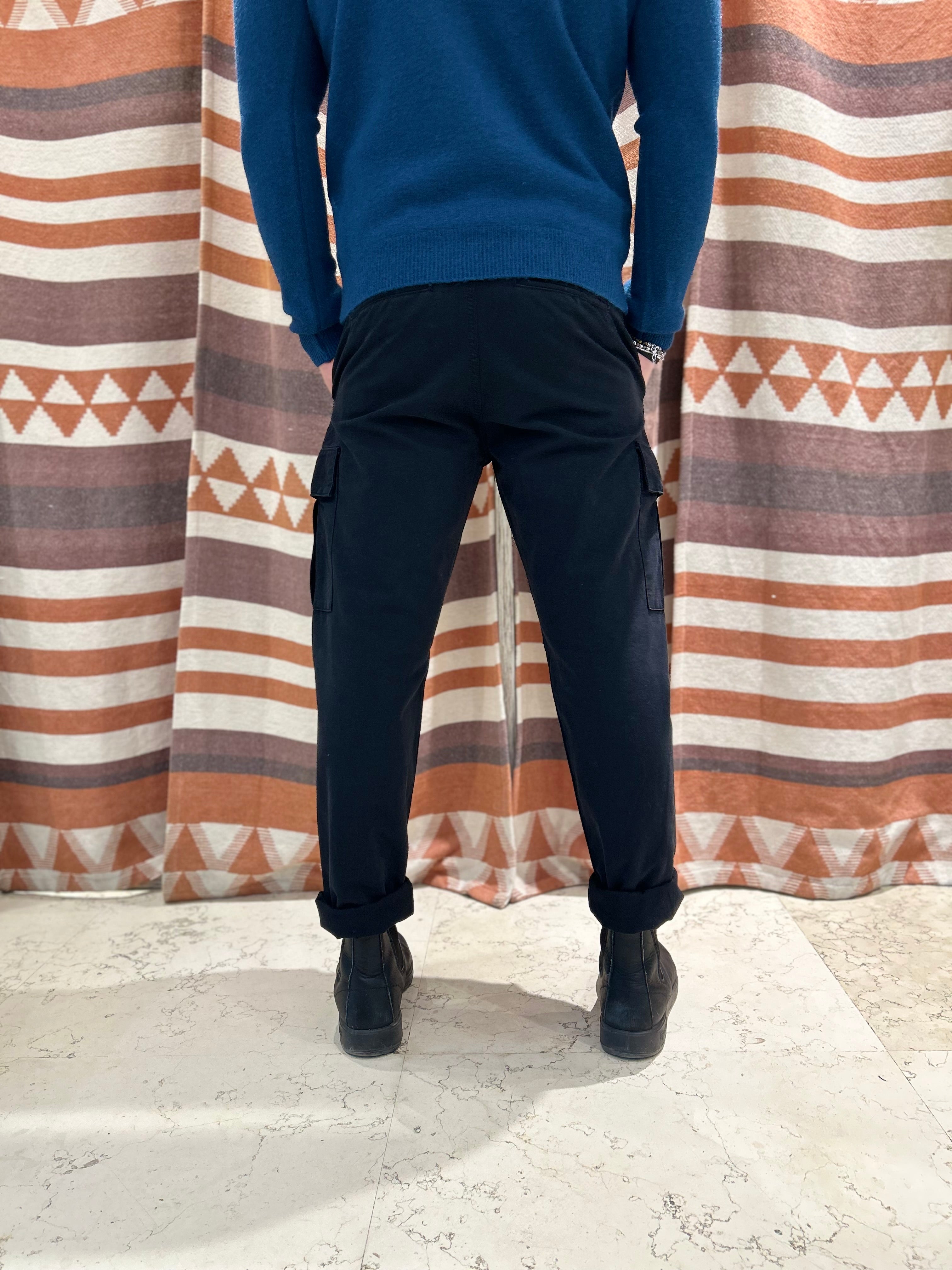 Pantalone cargo Jack & Jones nero