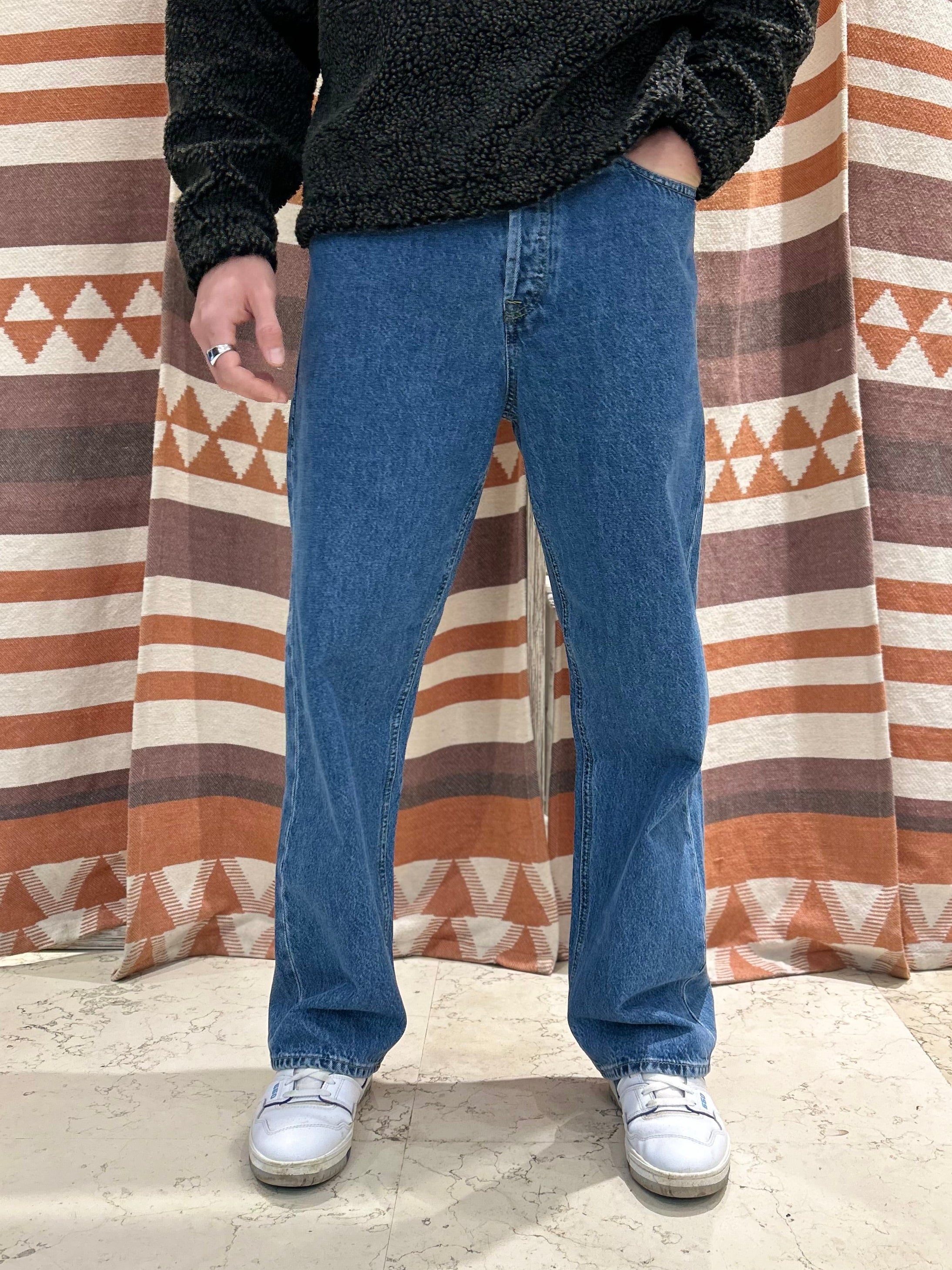 Jeans baggy Jack & Jones blu medio