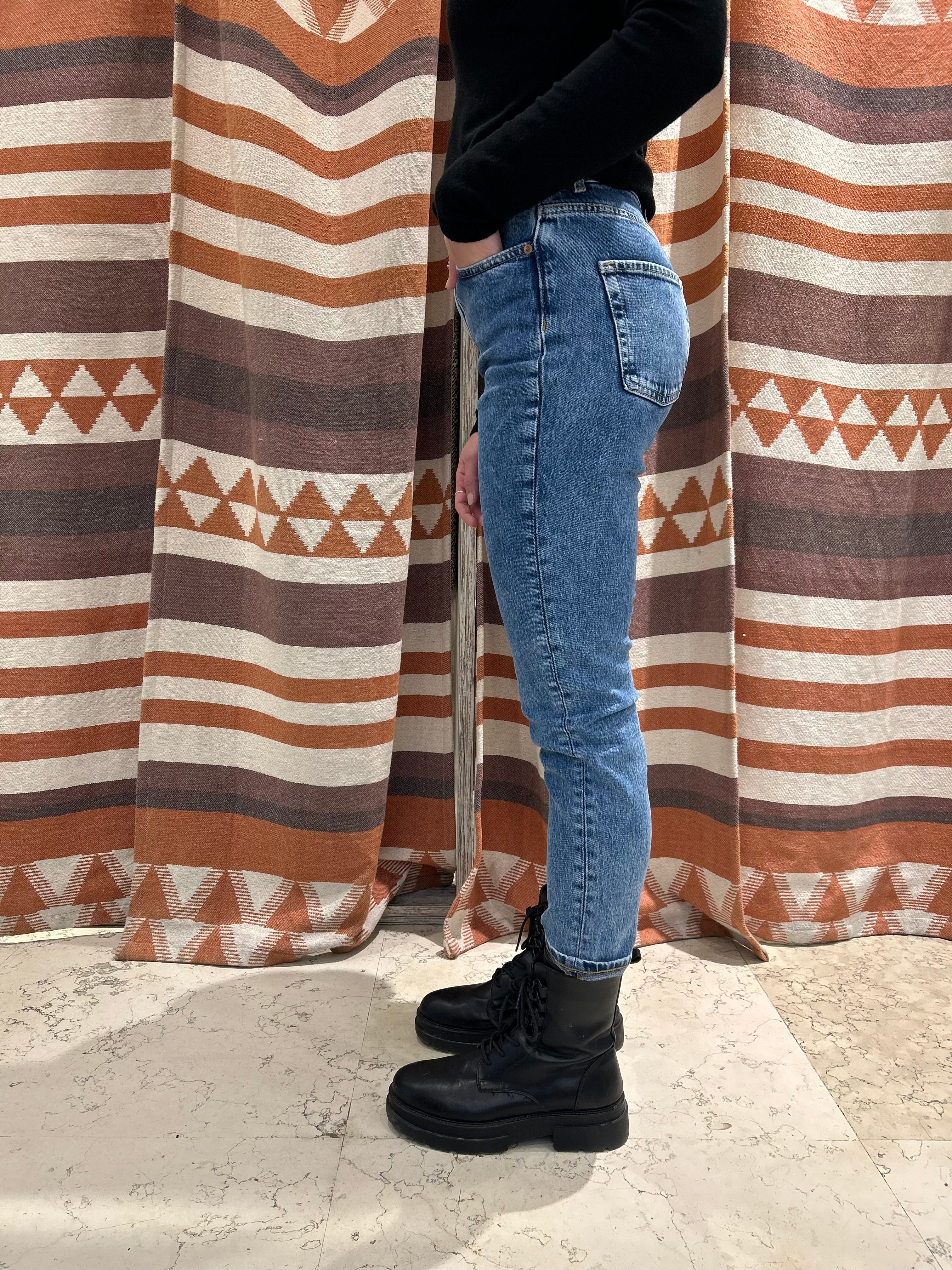 Jeans Slim fit JJXX blu medio