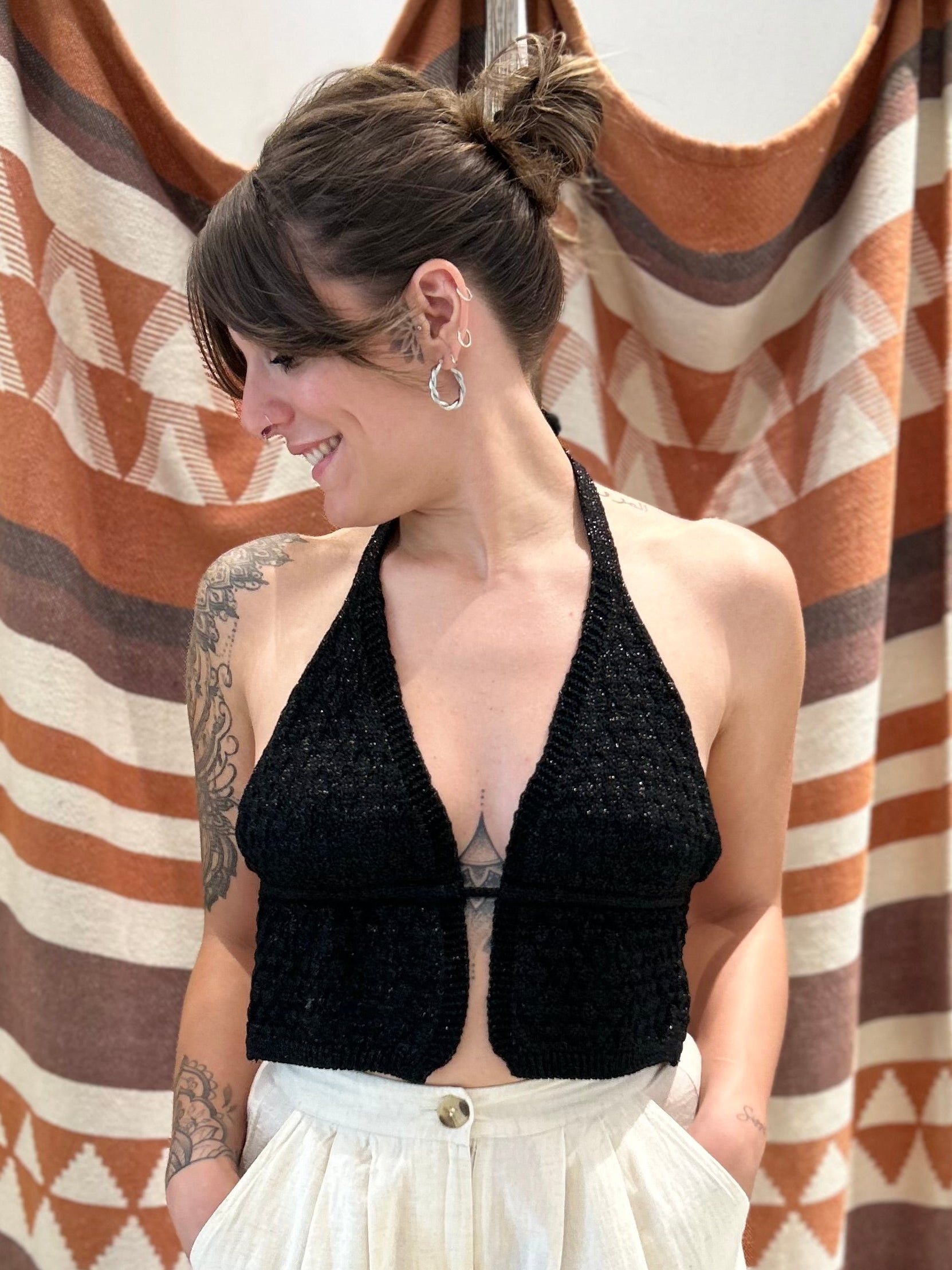 Top VICBEE nero