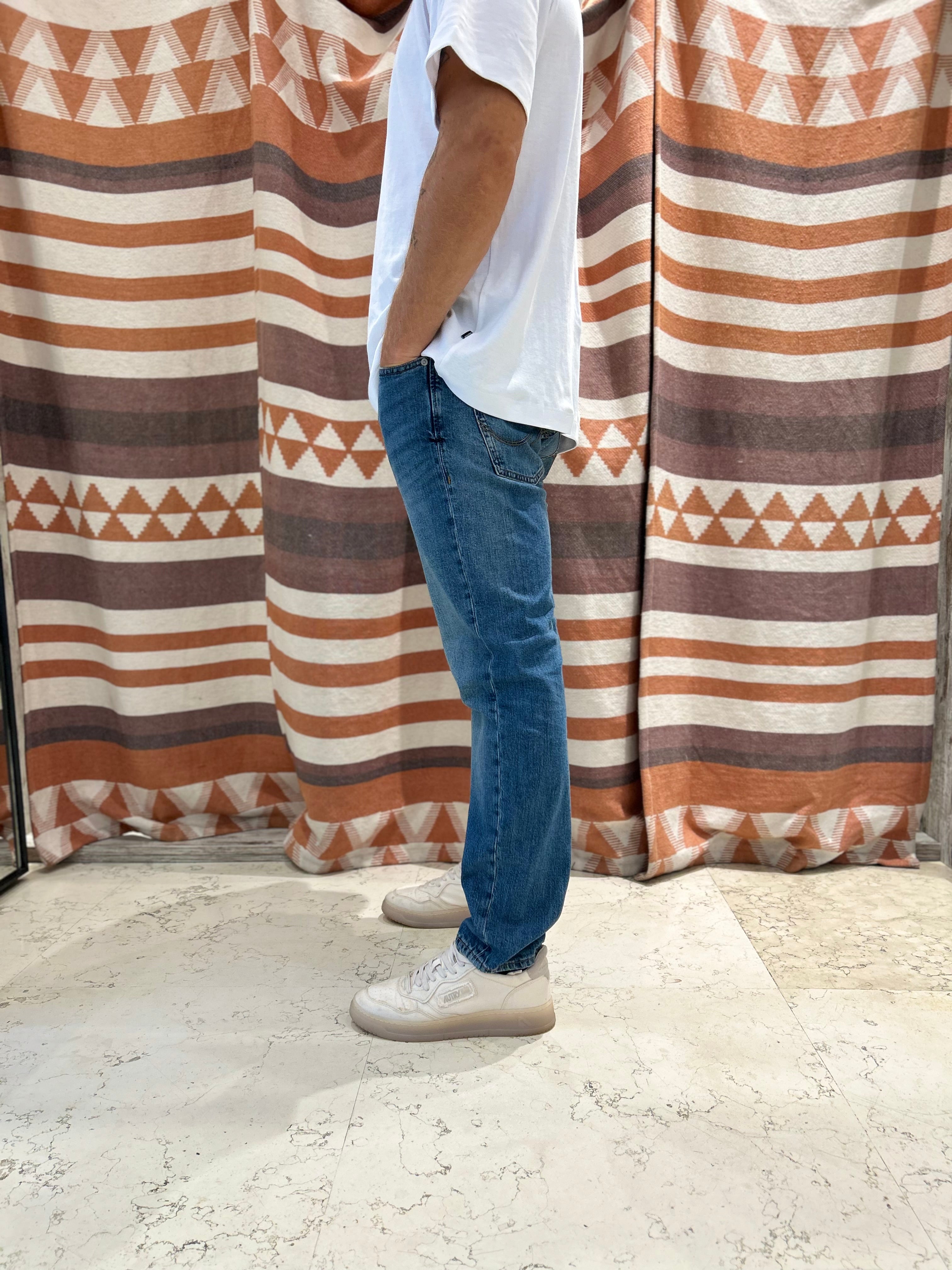 Jeans Jack & Jones tapered blu vintage