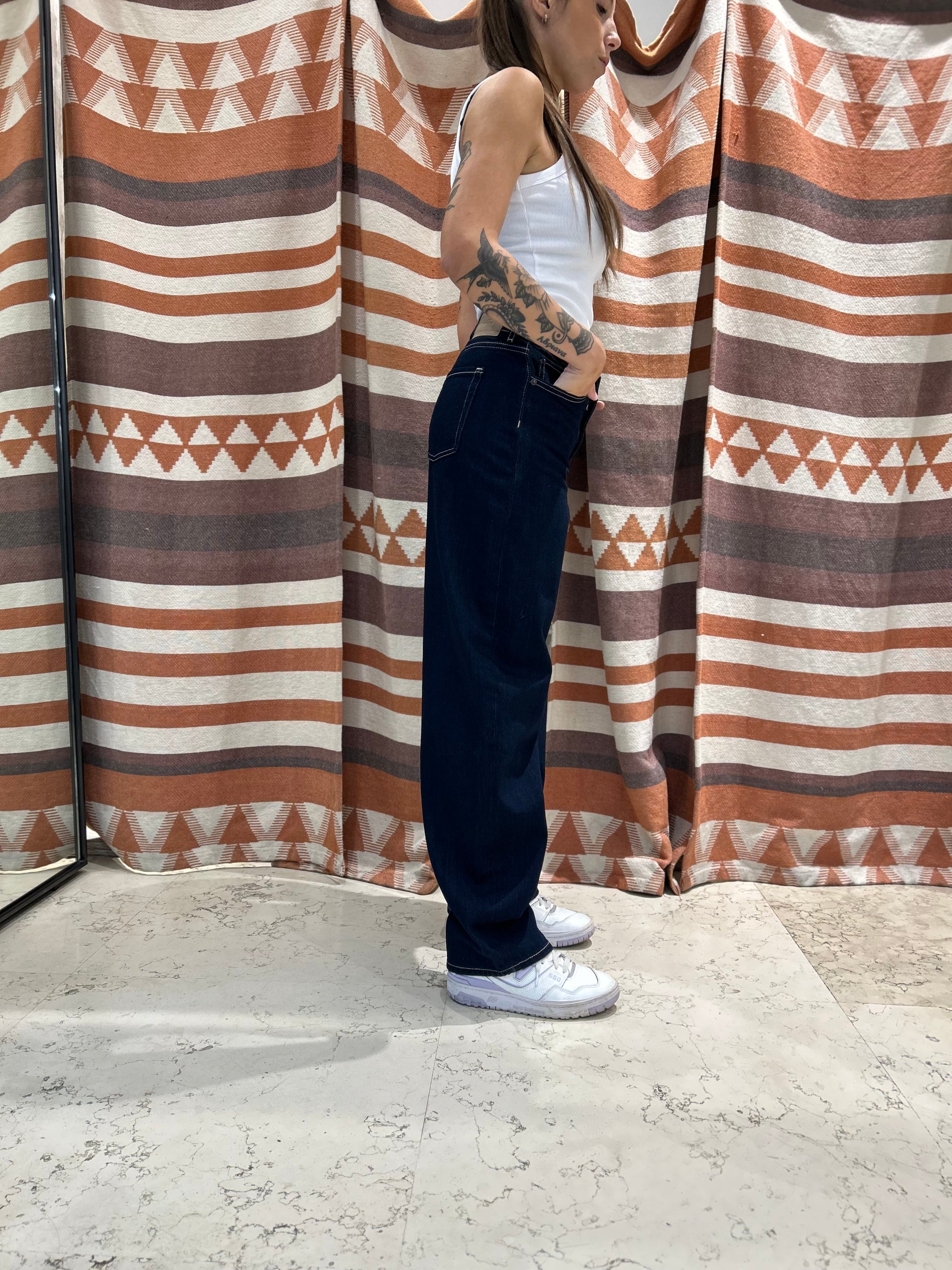 Jeans JJXX barrel fit blu scuro