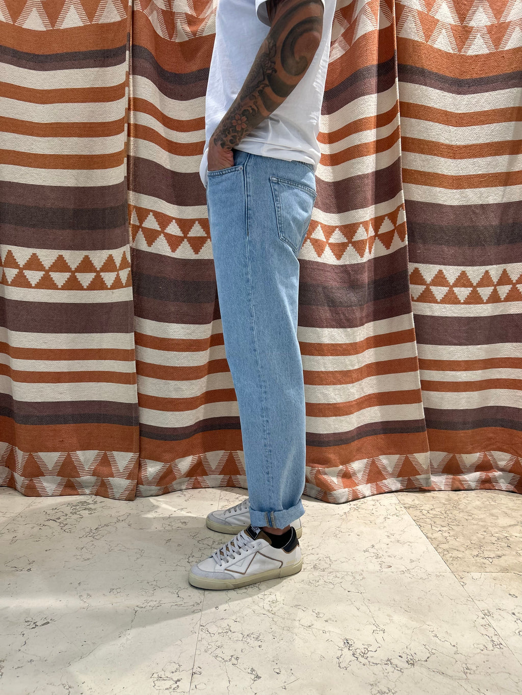 Jeans tapered loose Only & Sons chiaro