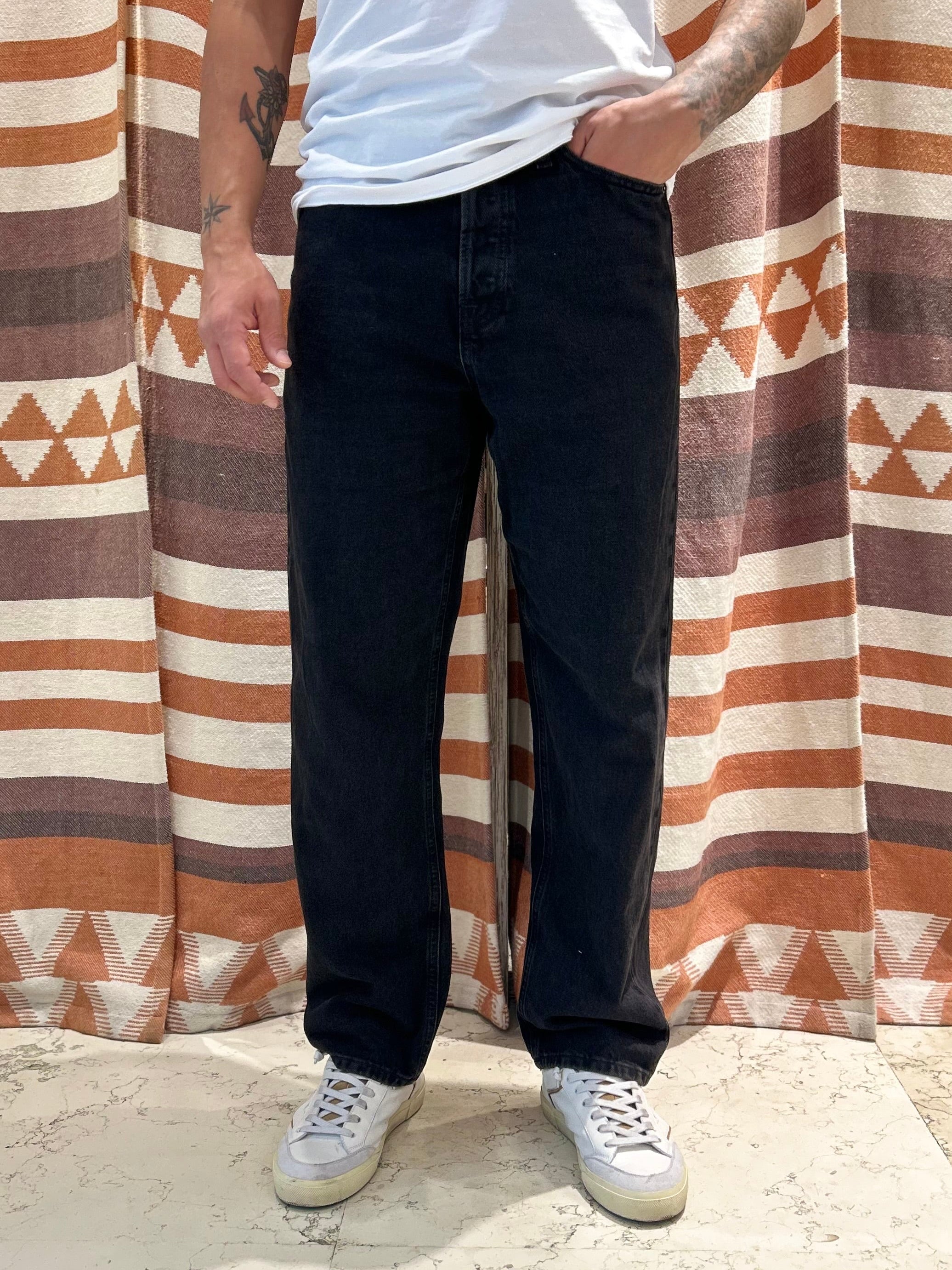 Jeans Loose fit Jack & Jones nero