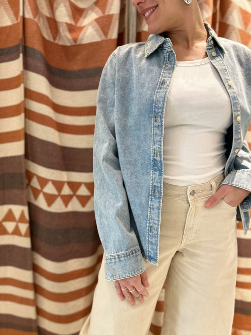 Camicietta in denim JJXX chiara