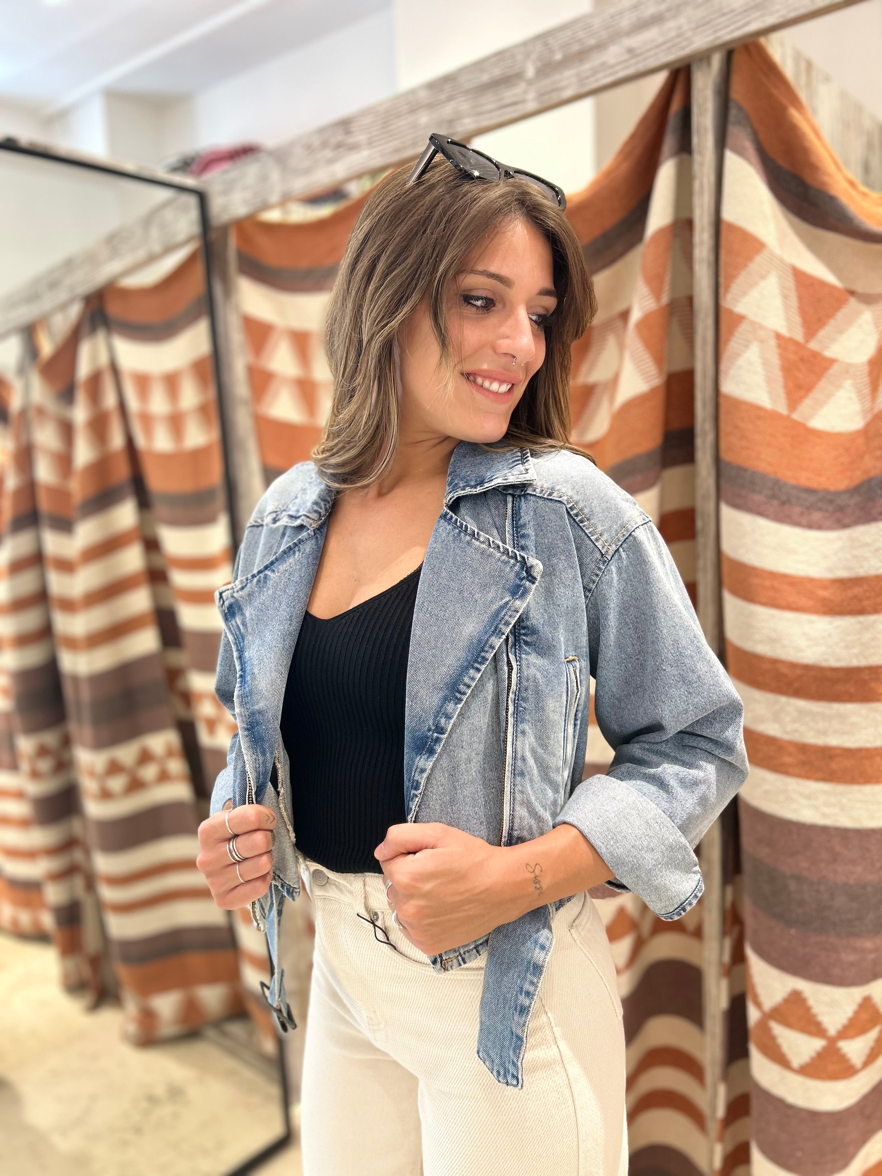 Chiodo Vero Moda in Denim