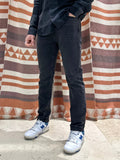 Jeans tapered fit Jack & Jones nero lavato