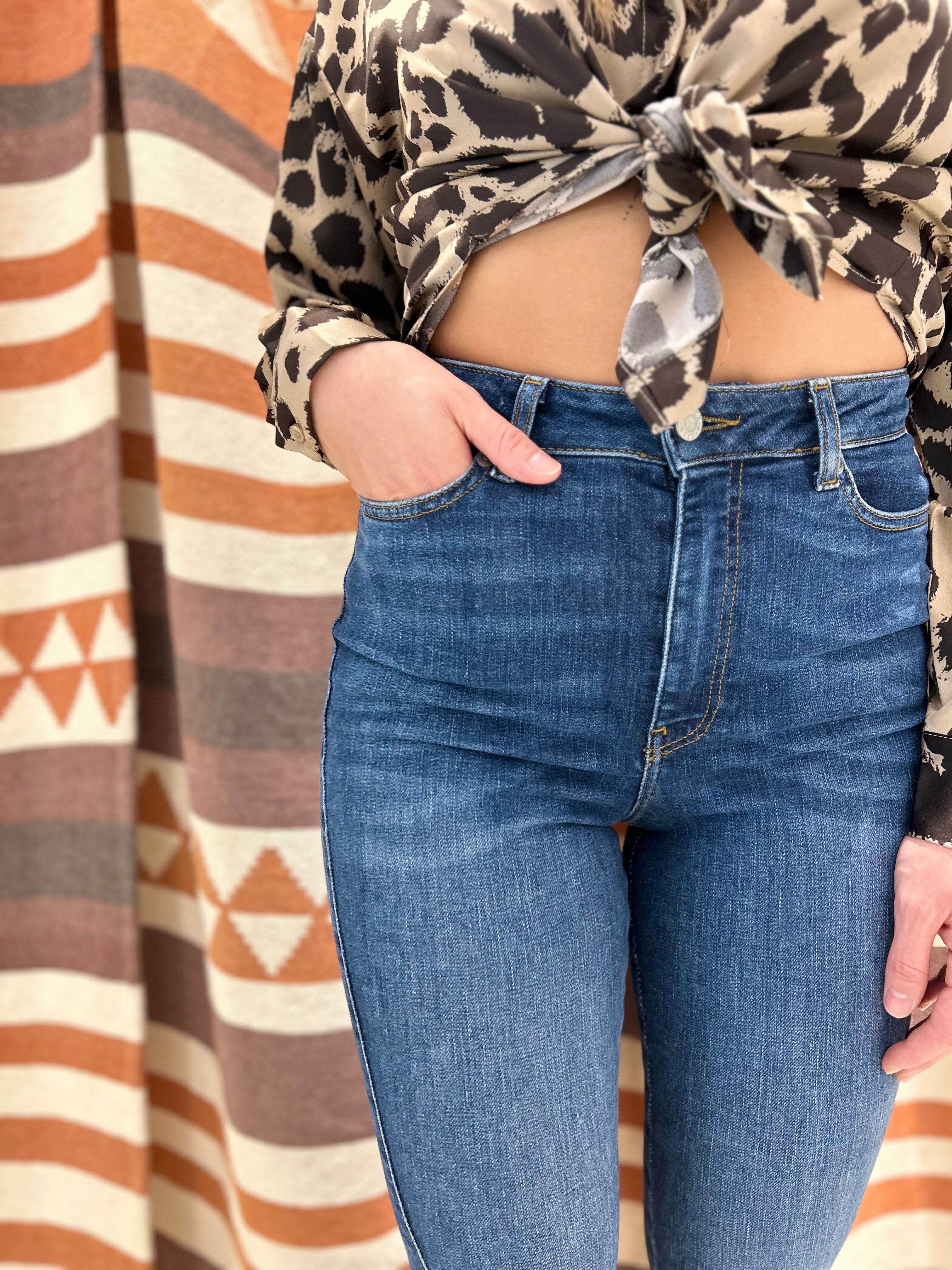 Jeans Skinny Blu Scuro JJXX