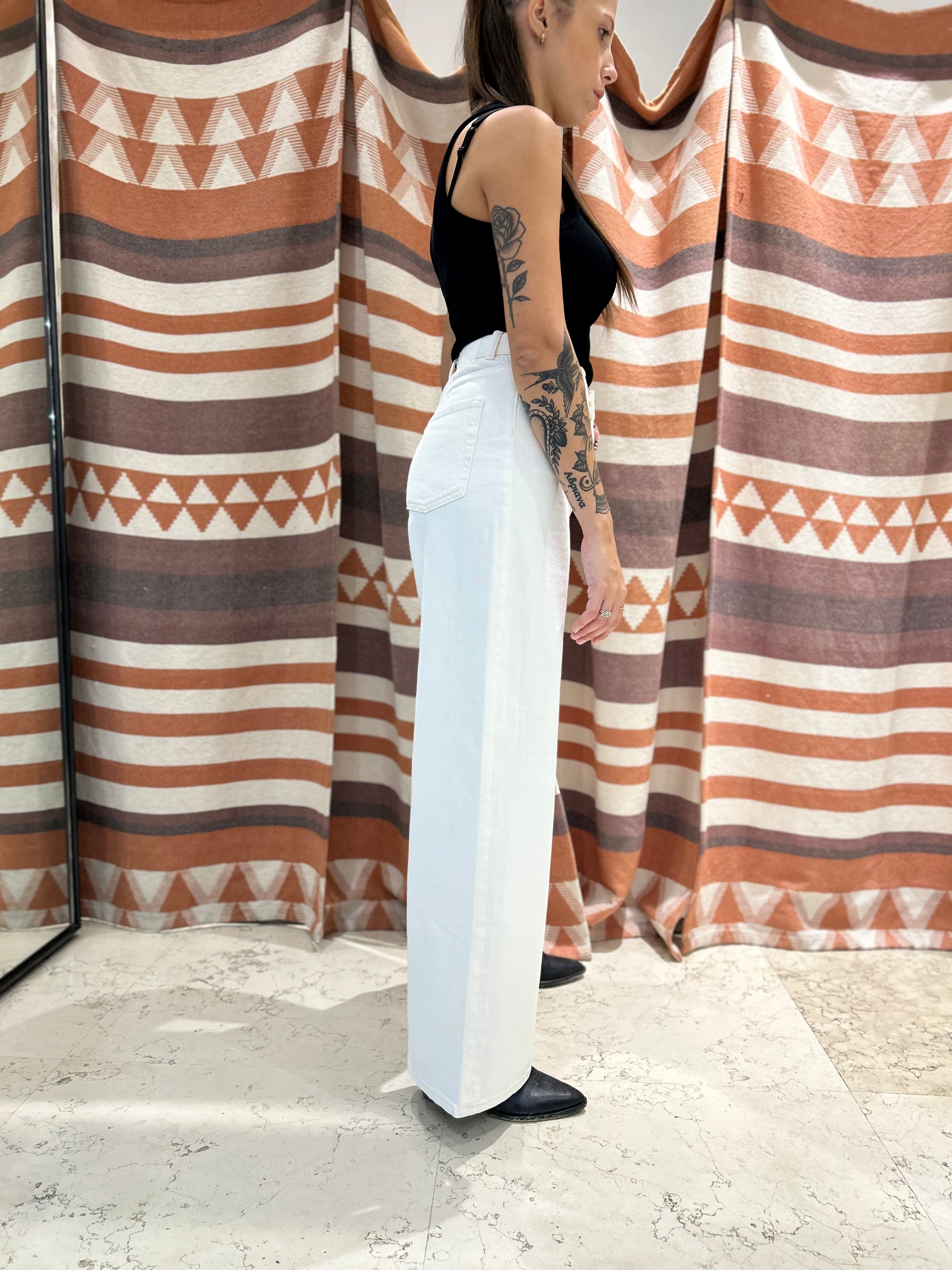 Jeans JJXX palazzo panna