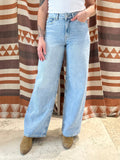 Jeans JJXX palazzo azzurro chiaro