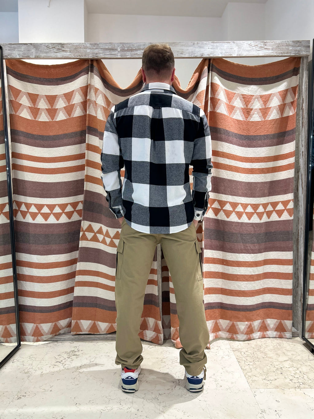 Pantalone cargo beige Jack & Jones