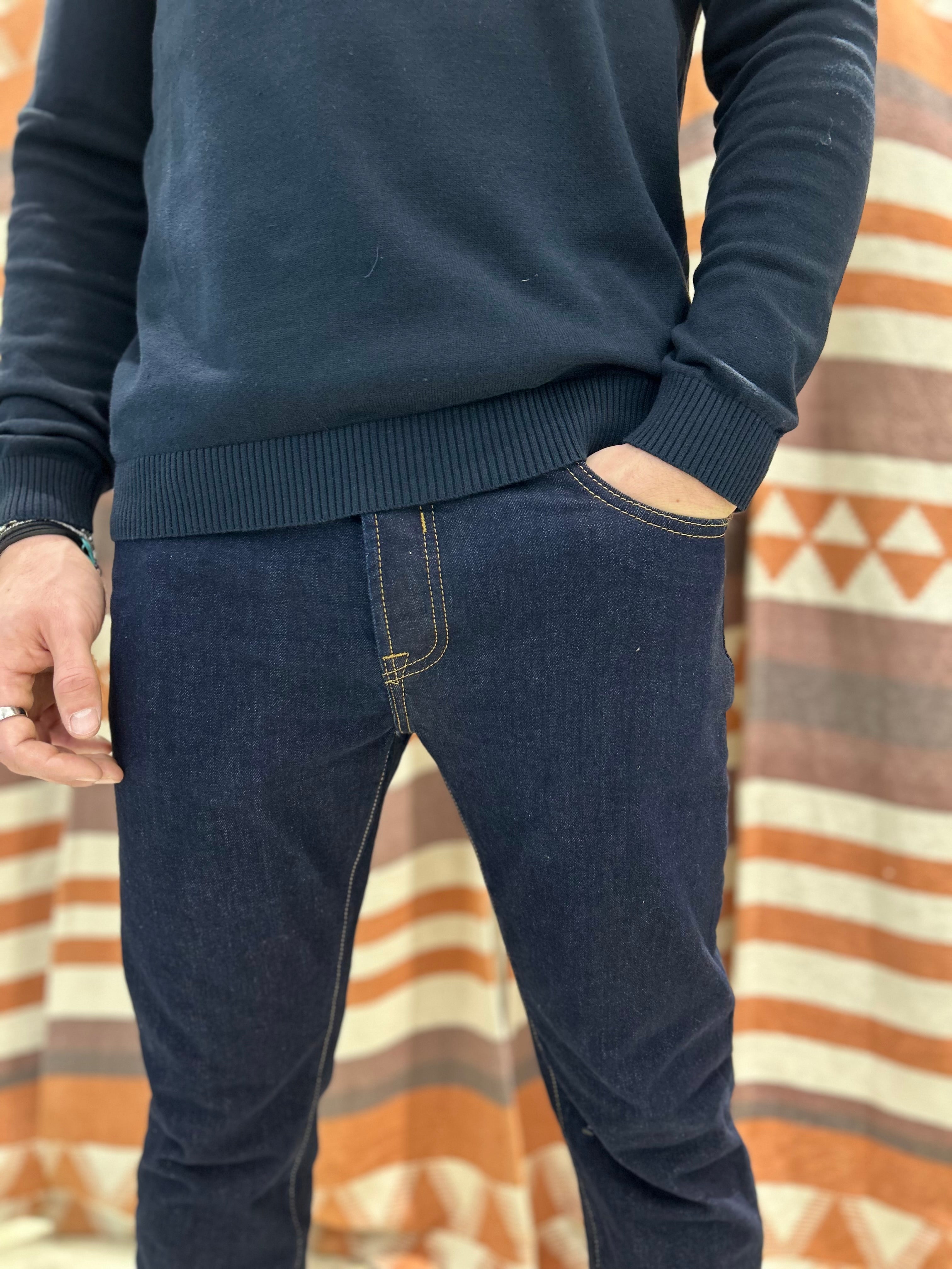 Jeans Warren Webber slim fit blu scuro