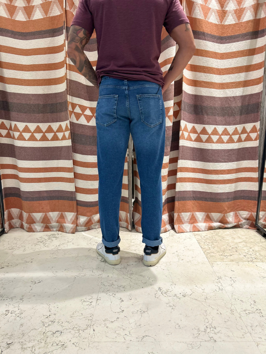 Jeans tapered loose Only & Sons old blue