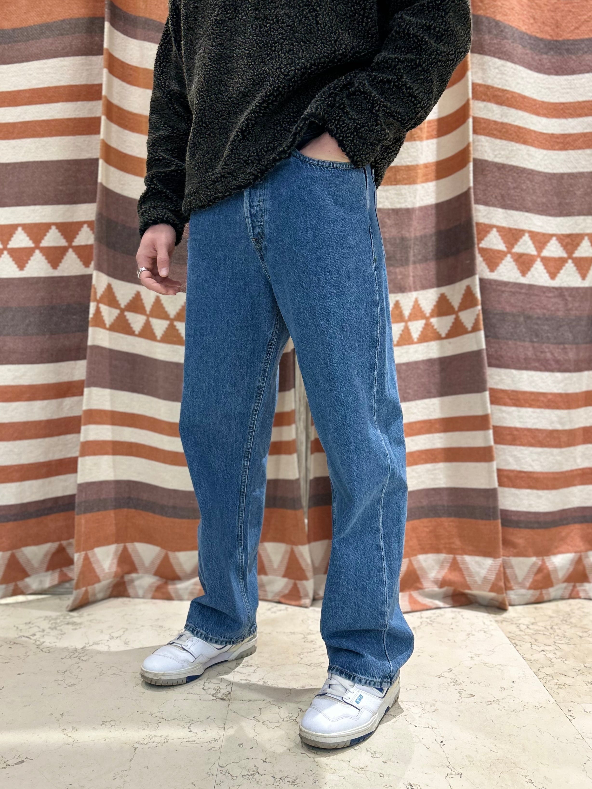 Jeans baggy Jack & Jones blu medio