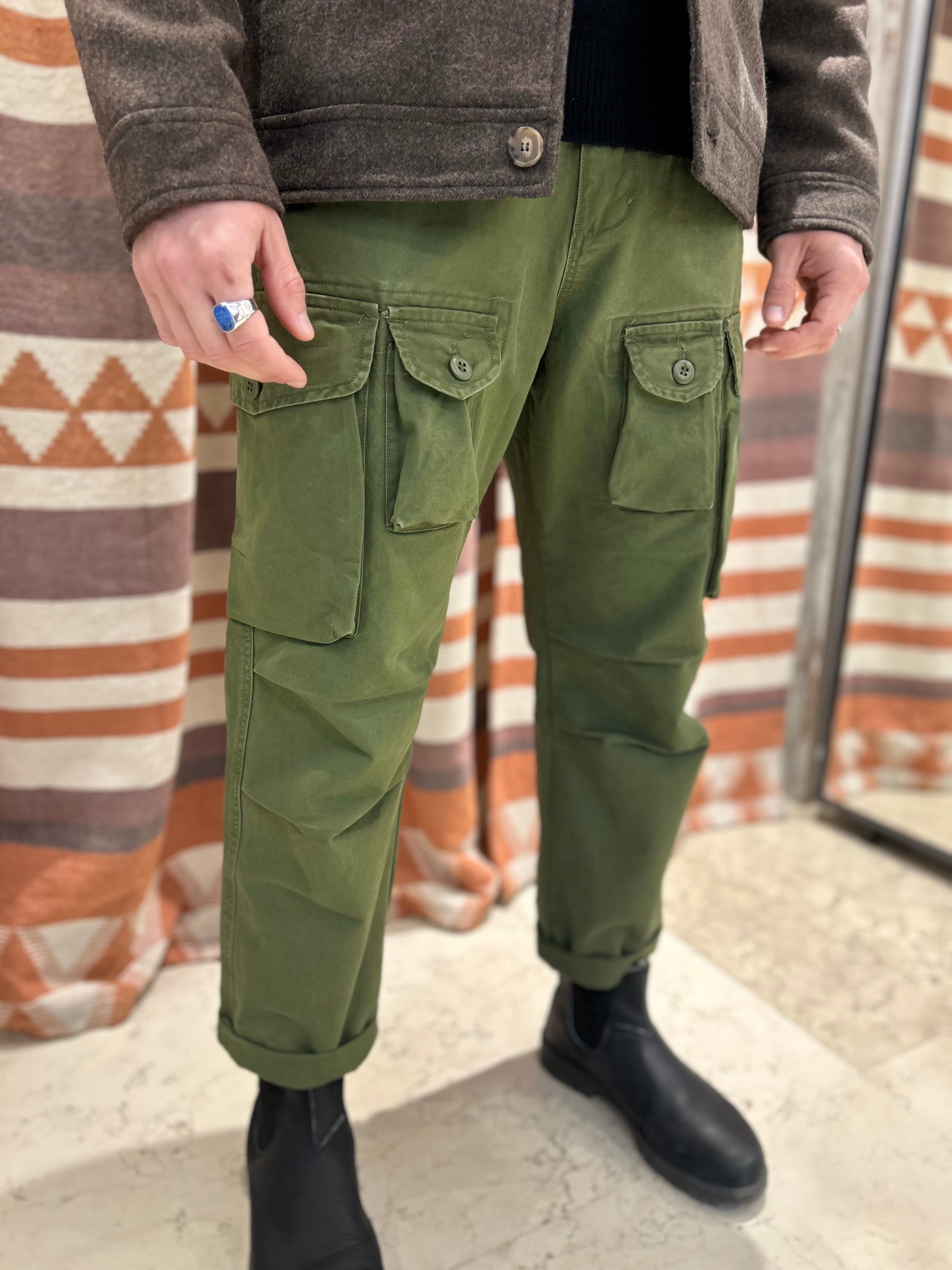 Pantalone cargo Bread & Buttons paracadutista