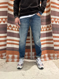 Jeans cropped Warren Webber blu medio