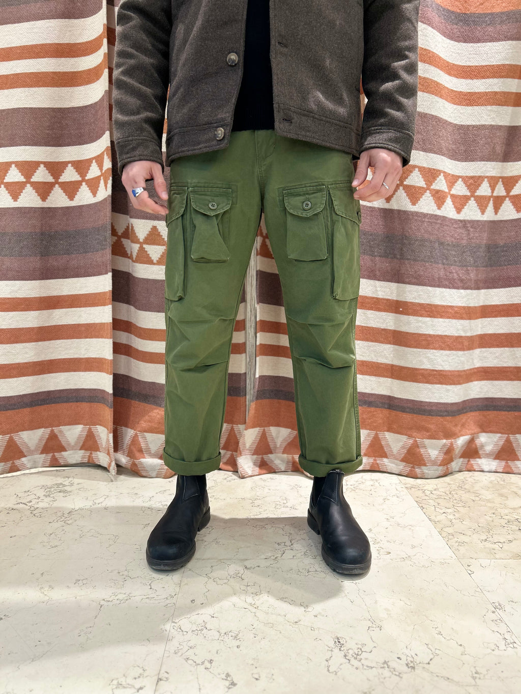 Pantalone cargo Bread & Buttons paracadutista