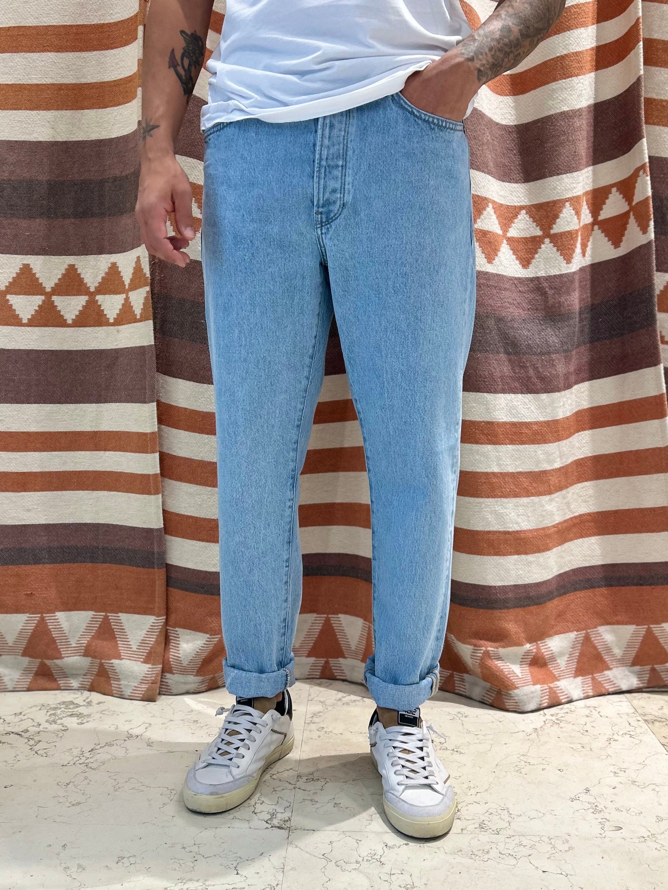Jeans tapered loose Only & Sons chiaro