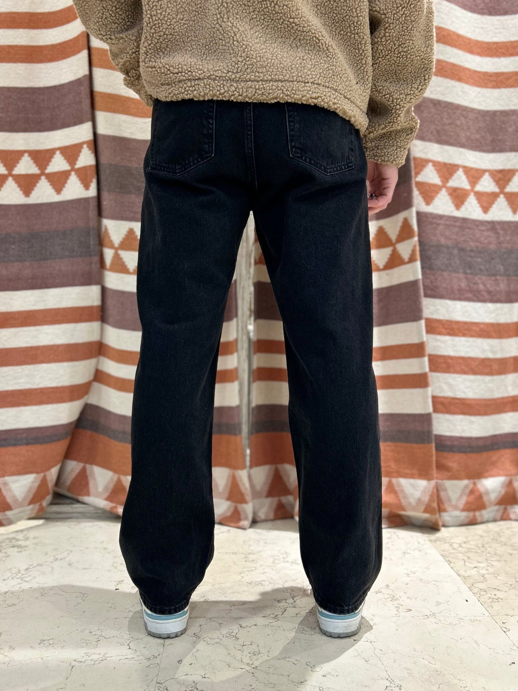 Jeans baggy Jack & Jones nero