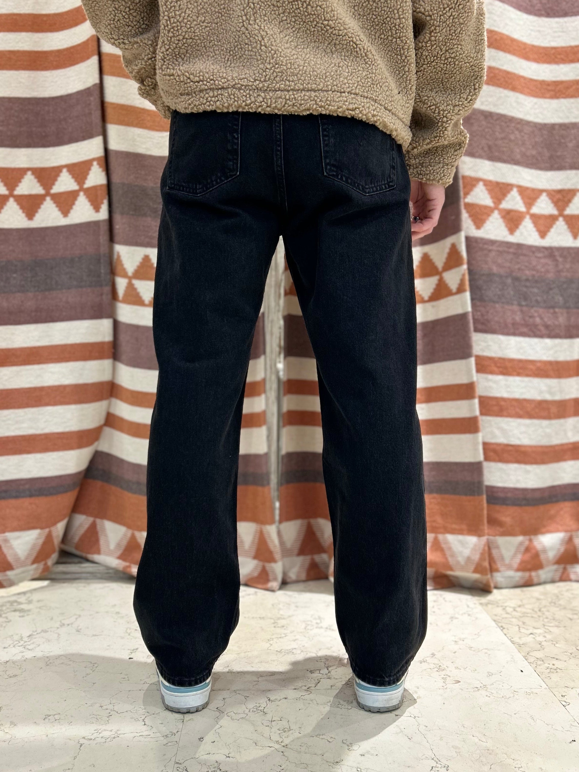 Jeans baggy Jack & Jones nero