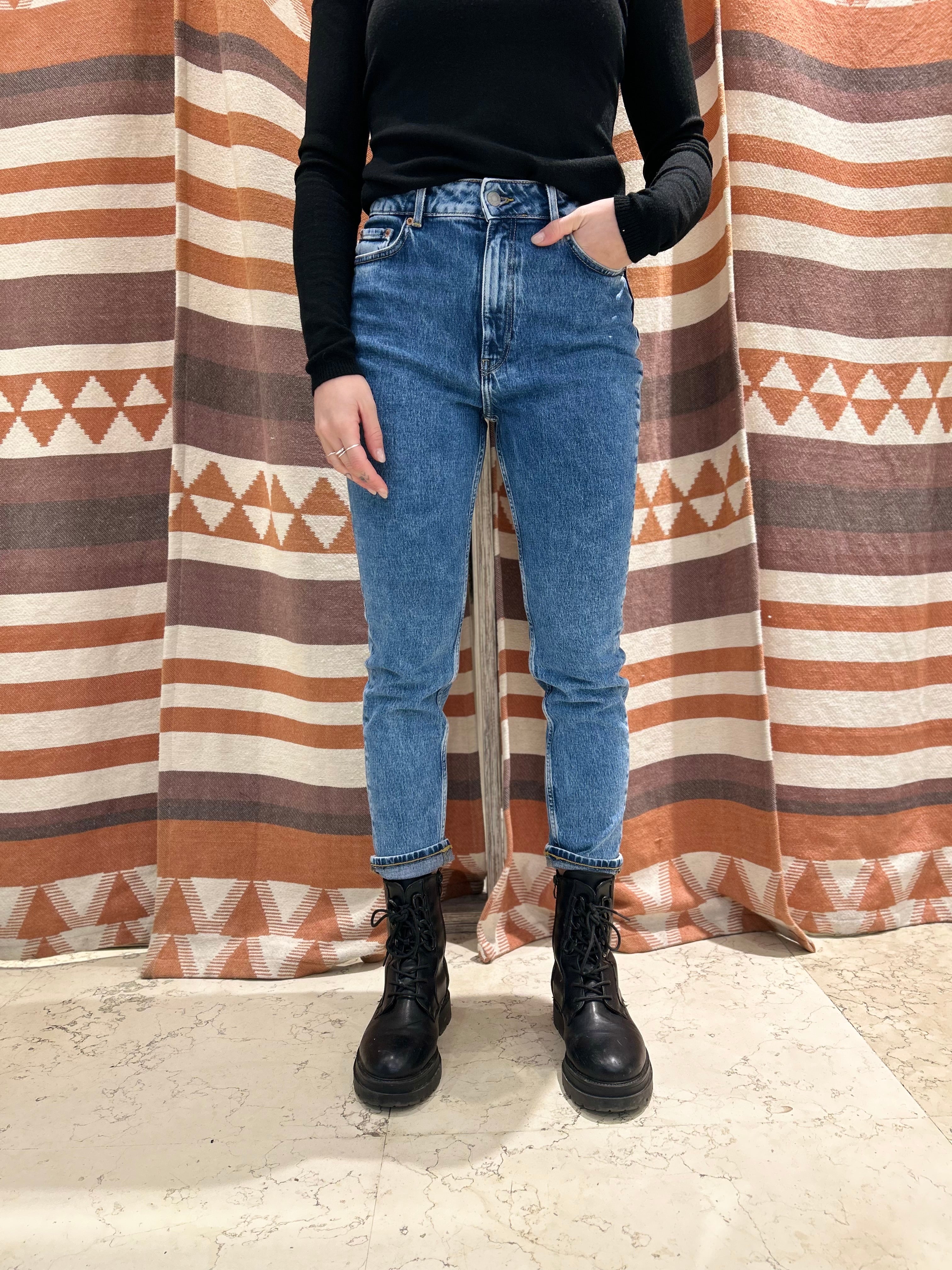 Jeans Slim fit JJXX blu medio