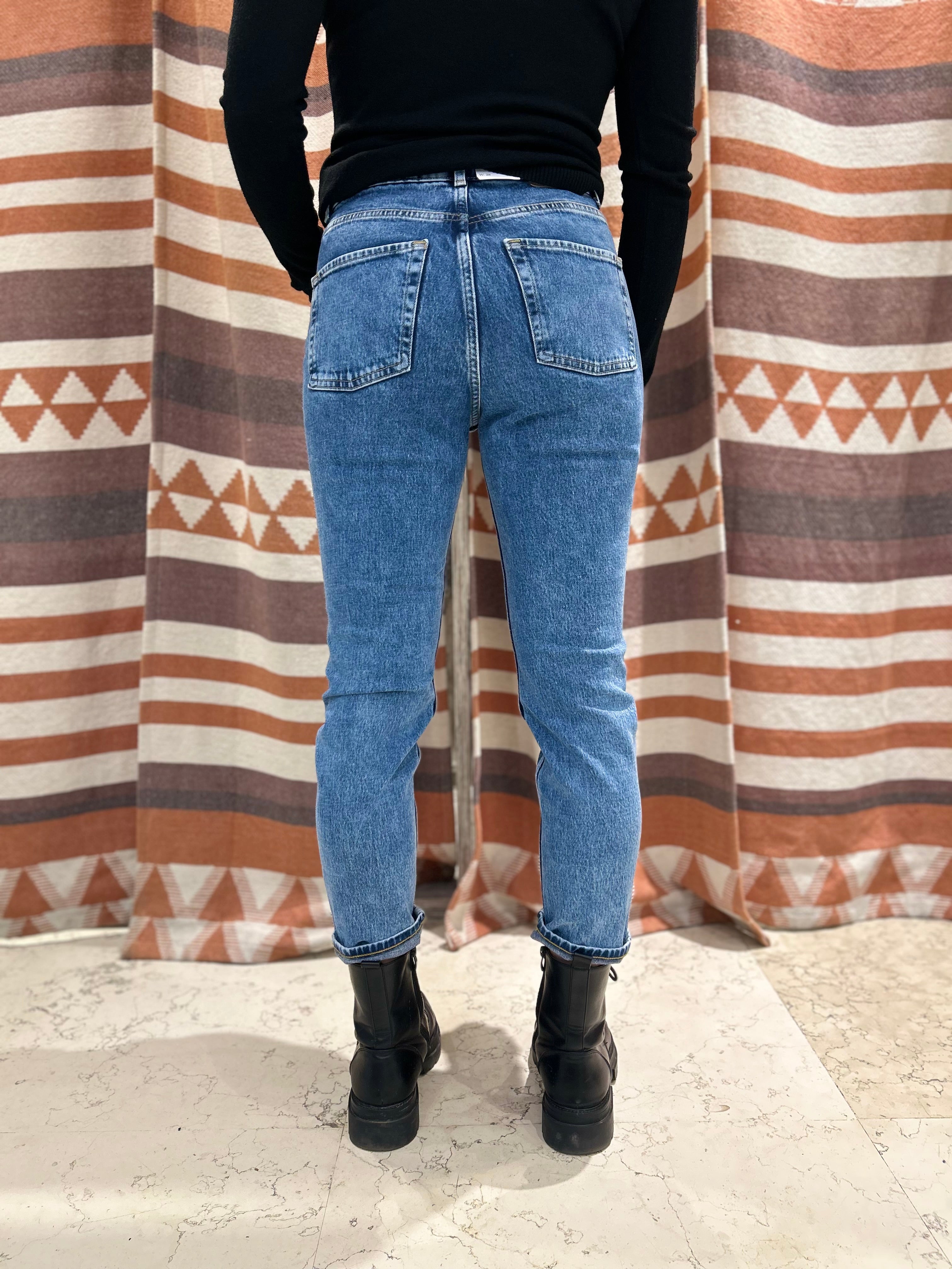 Jeans Slim fit JJXX blu medio