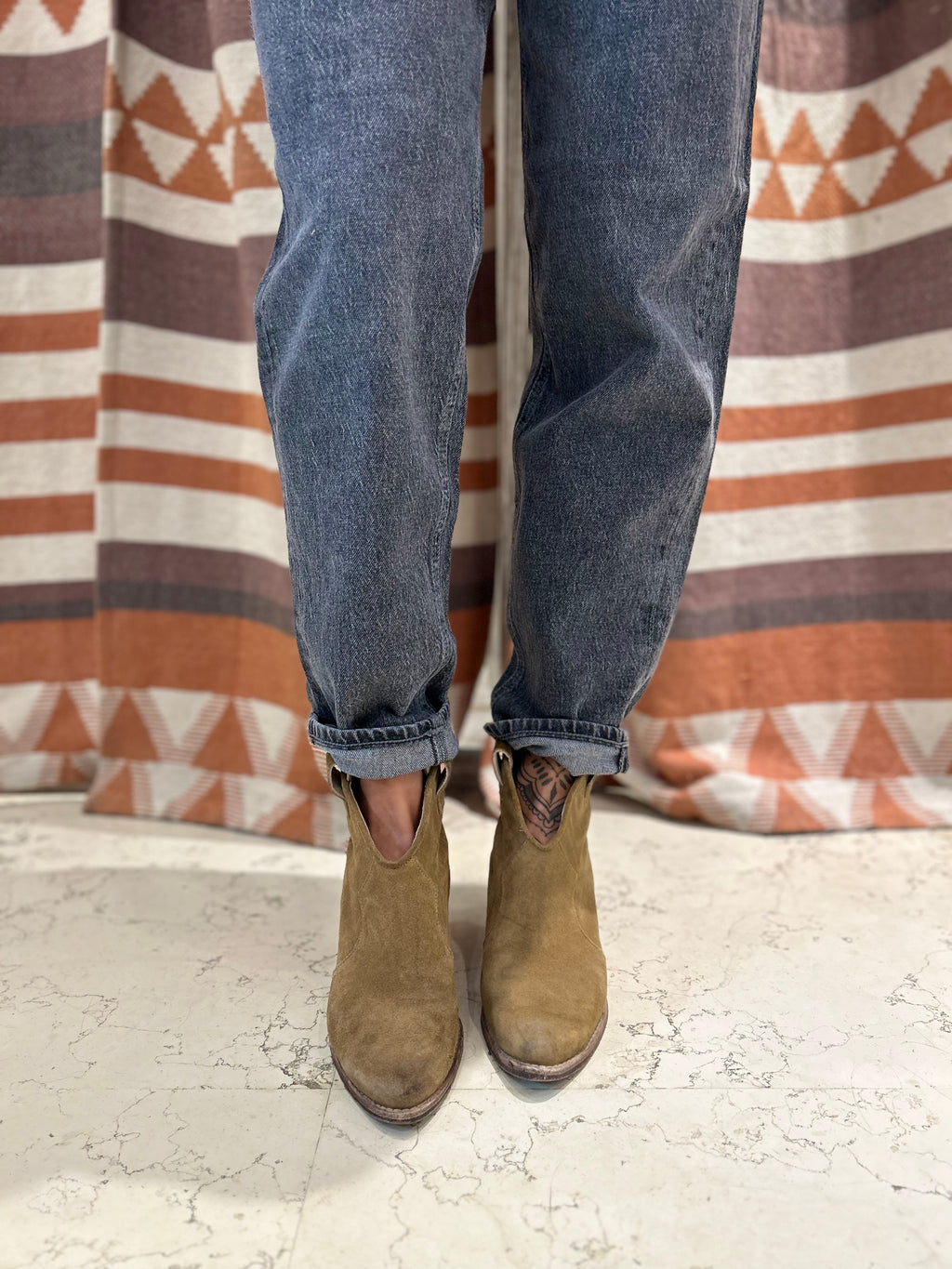 Jeans Mom Fit Grigio JJXX