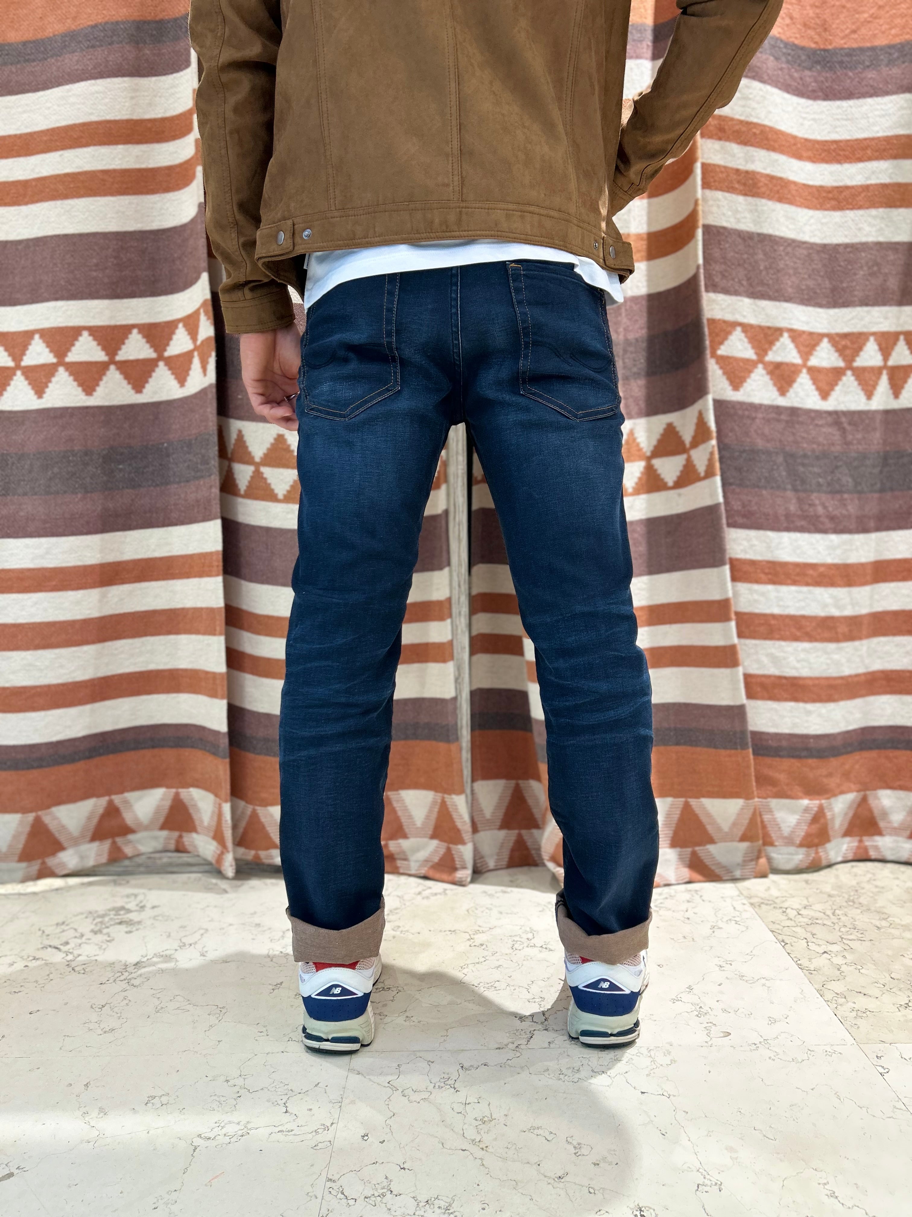 Jeans slim fit blu scuro Jack & Jones
