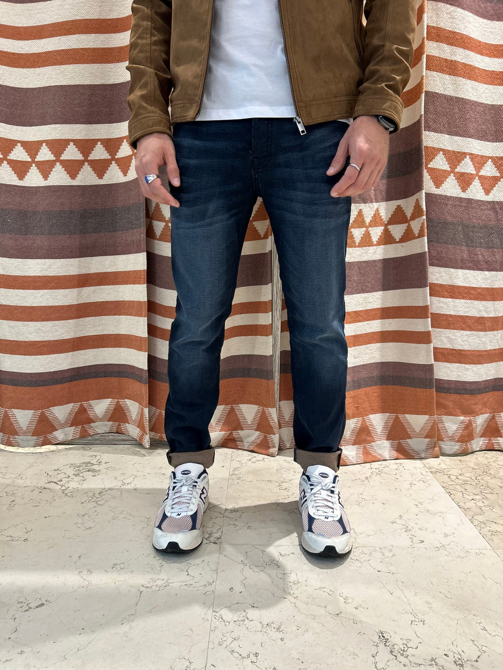 Jeans slim fit blu scuro Jack & Jones