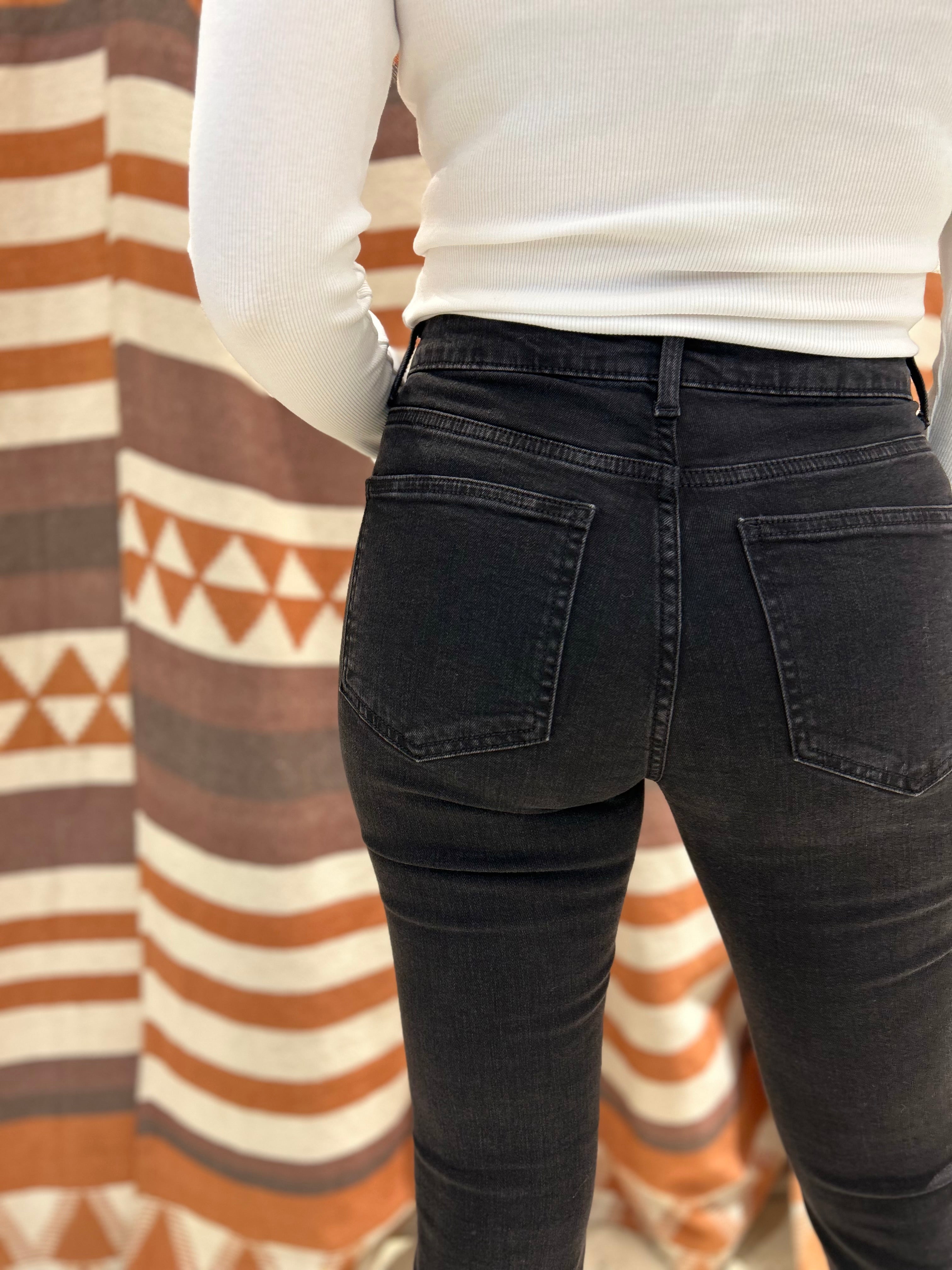 Jeans flared VILA nero