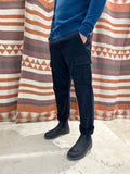 Pantalone cargo Jack & Jones nero
