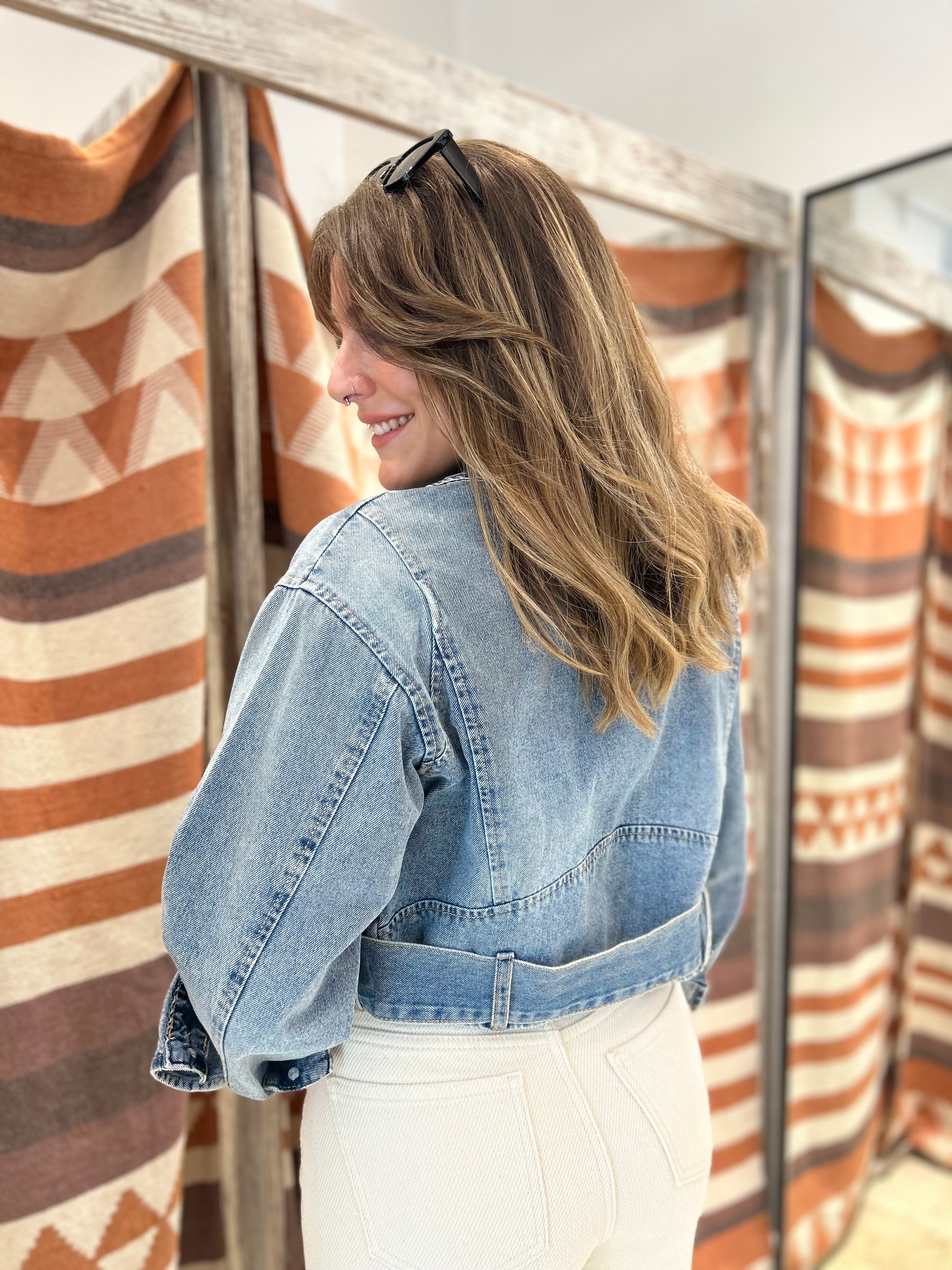 Chiodo Vero Moda in Denim