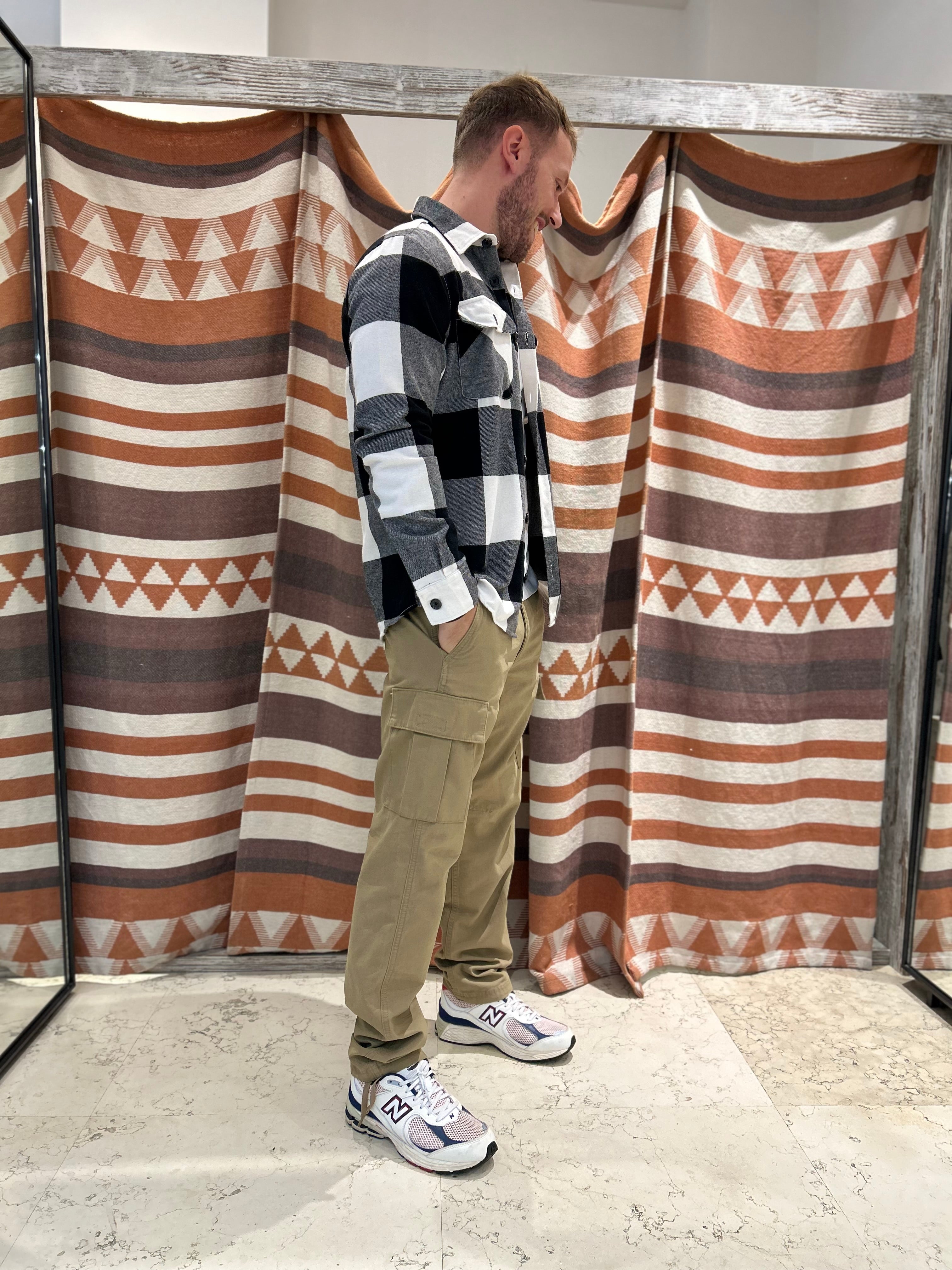 Pantalone cargo beige Jack & Jones