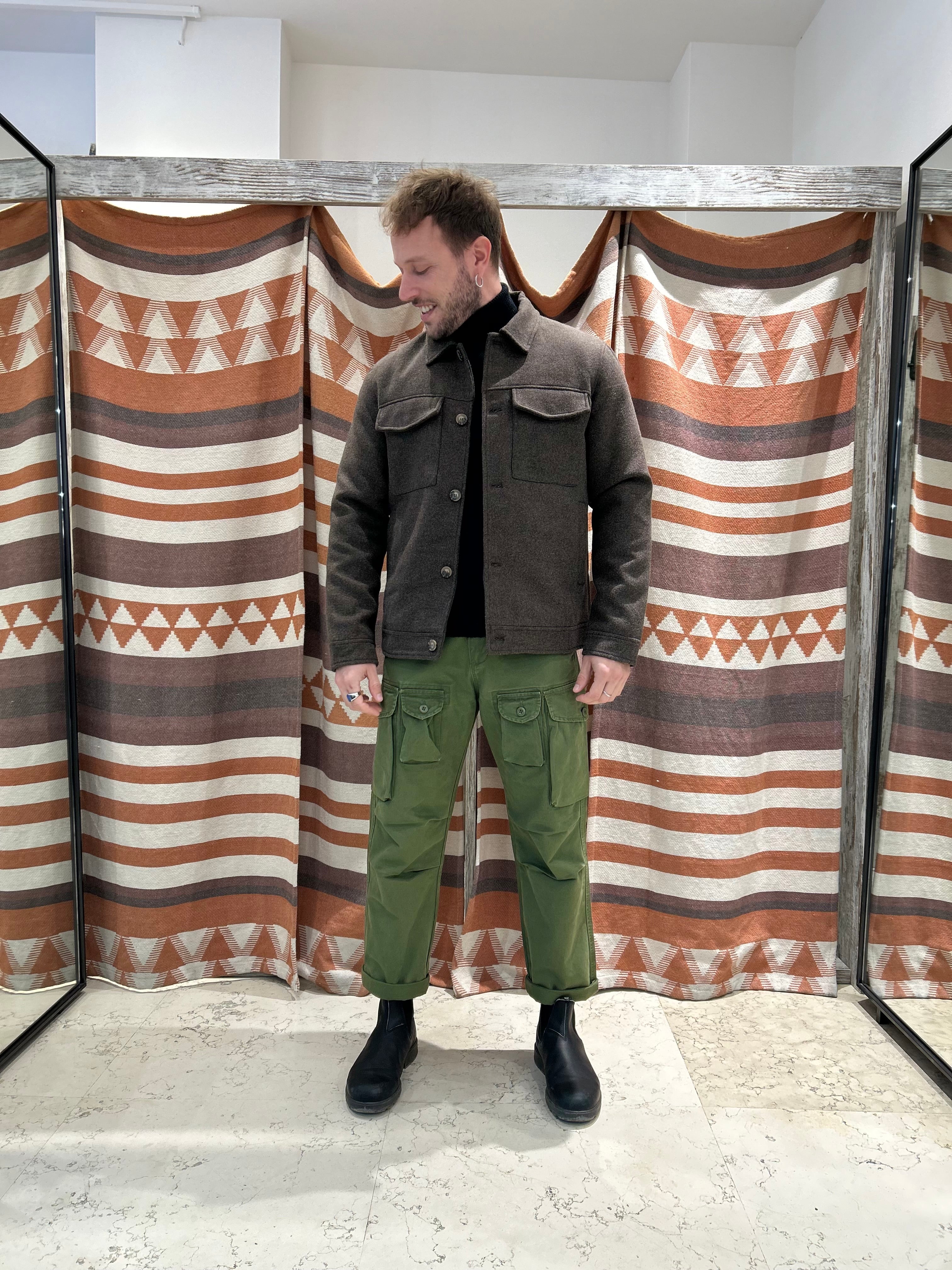 Pantalone cargo Bread & Buttons paracadutista