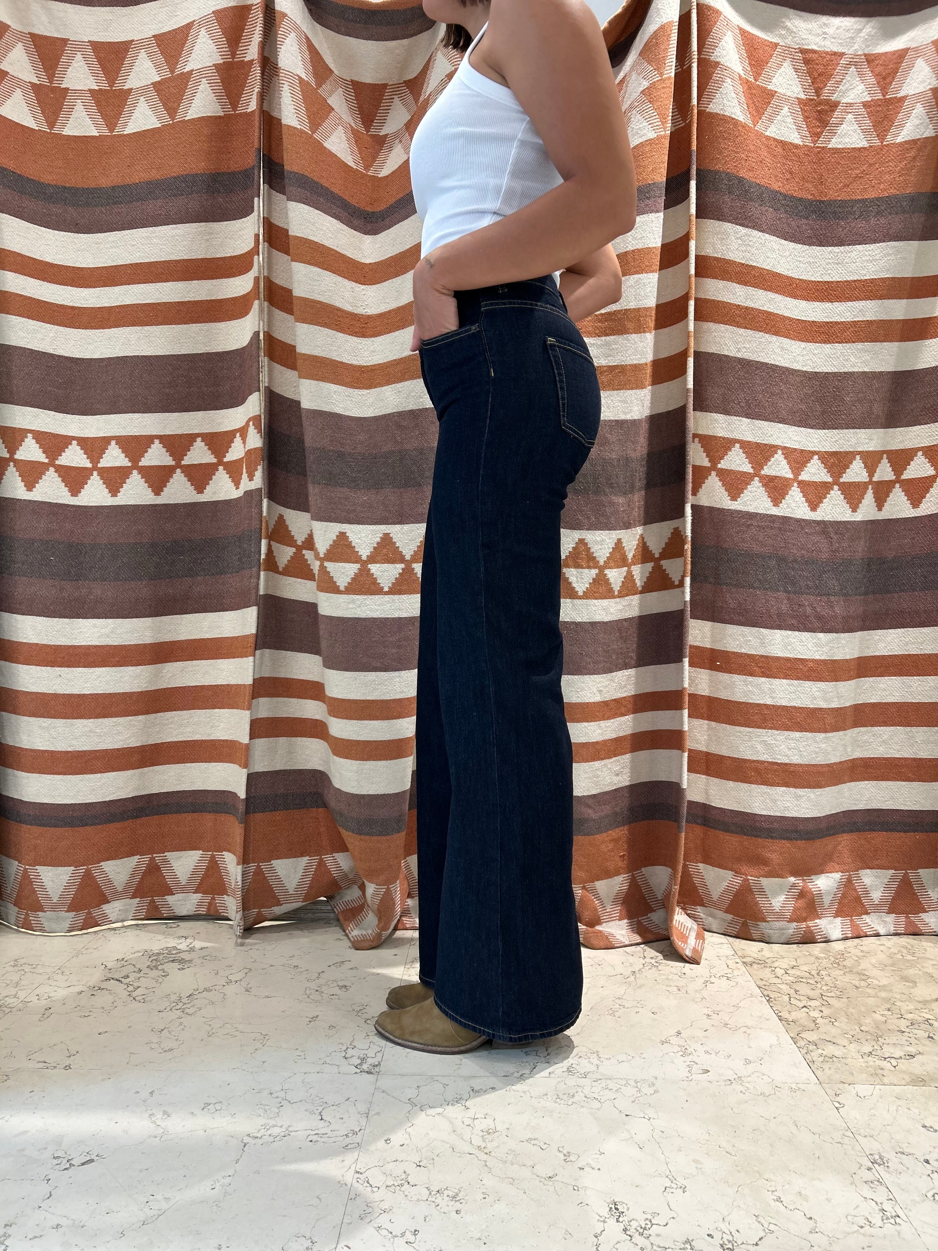 Jeans JJXX flared blu scuro