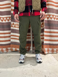 Pantalone cargo verde militare Jack & Jones