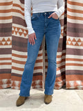 Jeans VILA flared blu medio