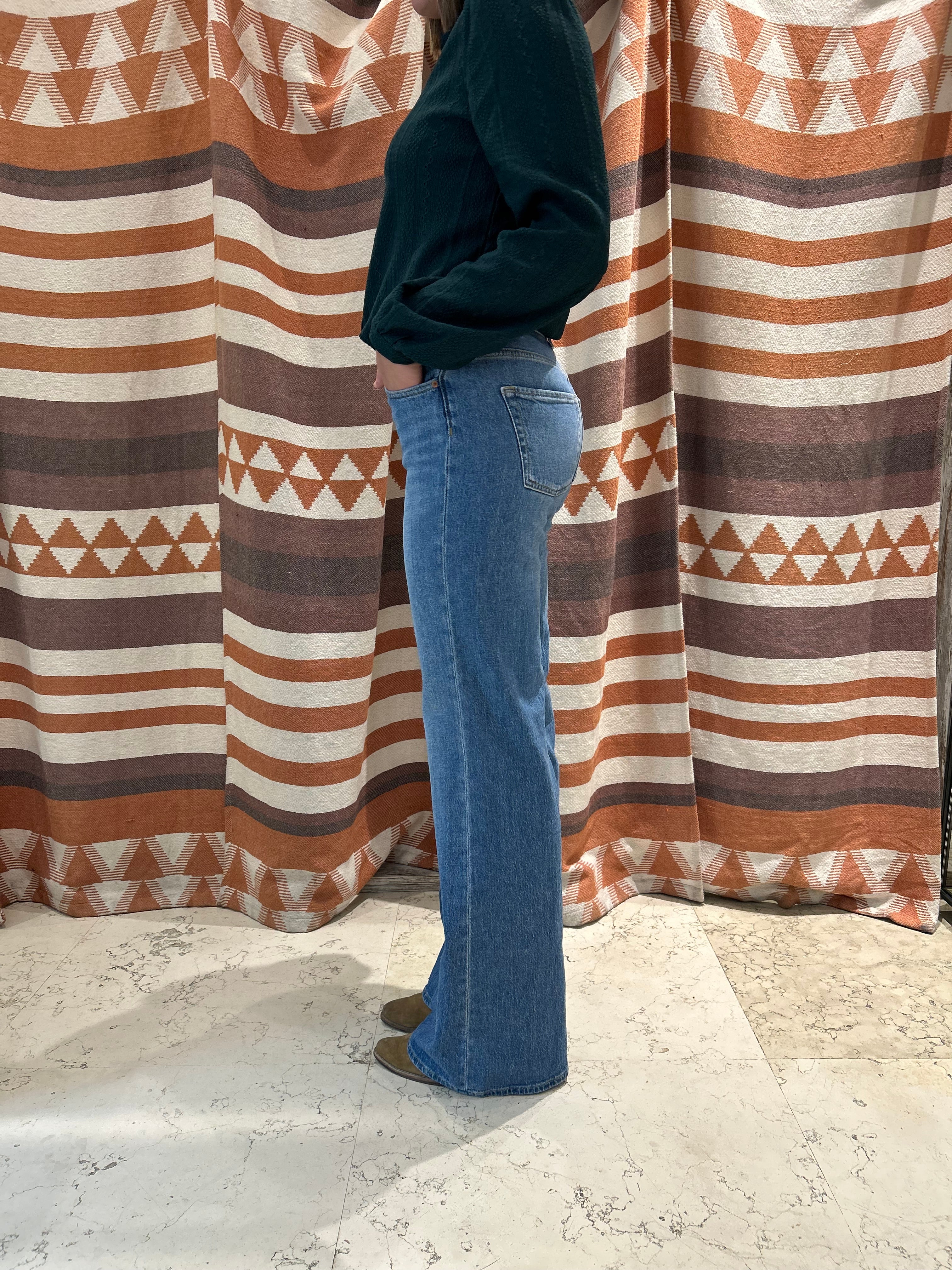 Jeans JJXX flared blu medio