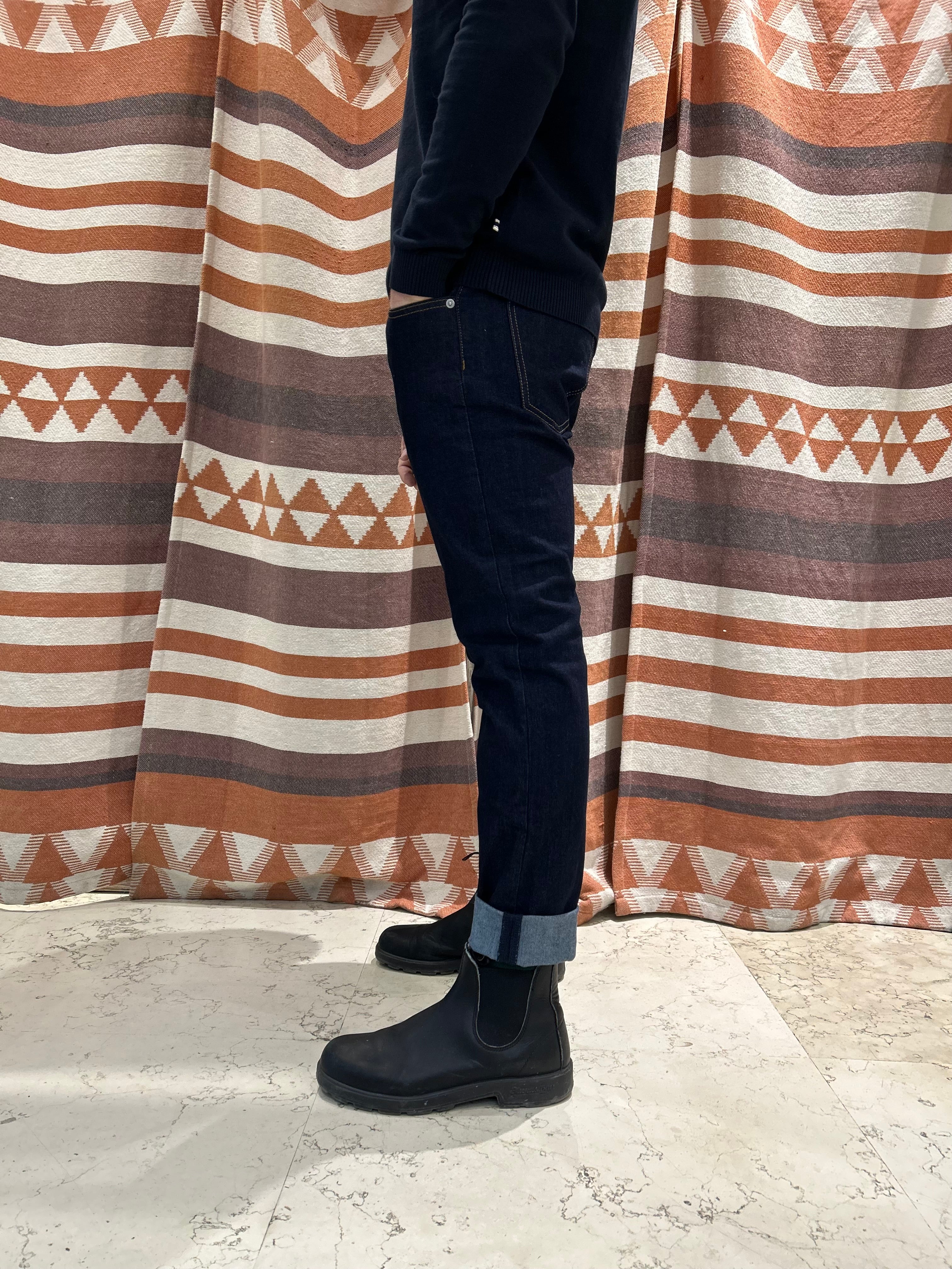Jeans Warren Webber slim fit blu scuro