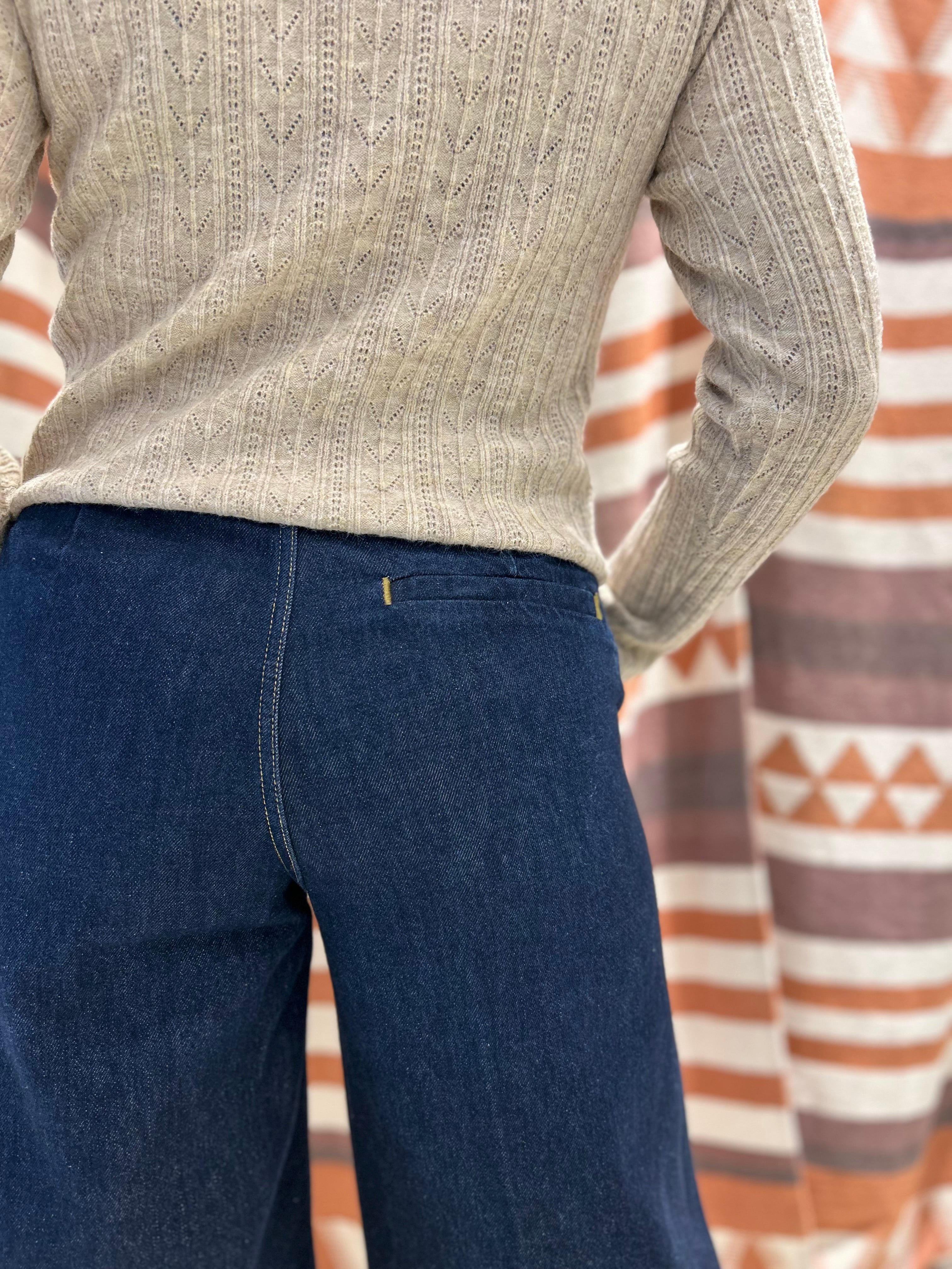 Jeans JJXX extra wide blu scuro