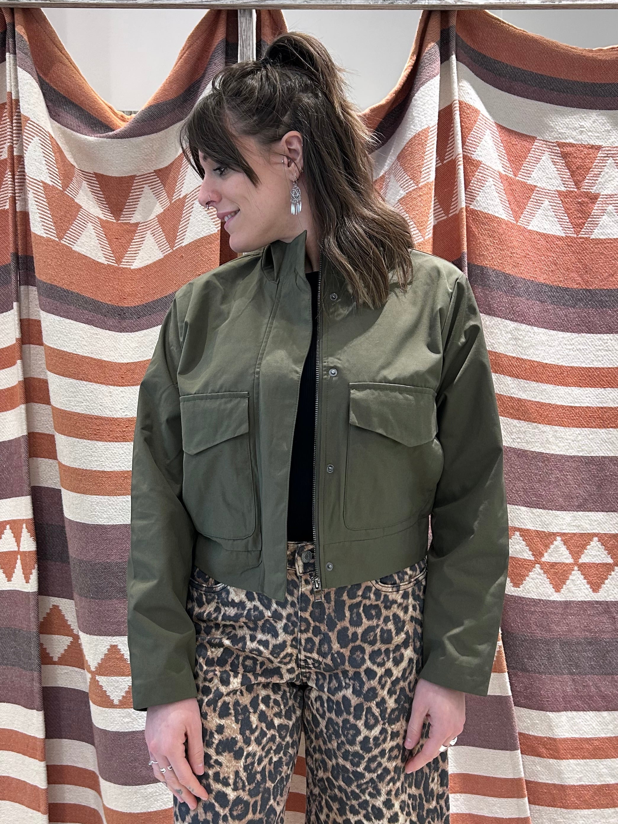 Field jacket JJXX cropped