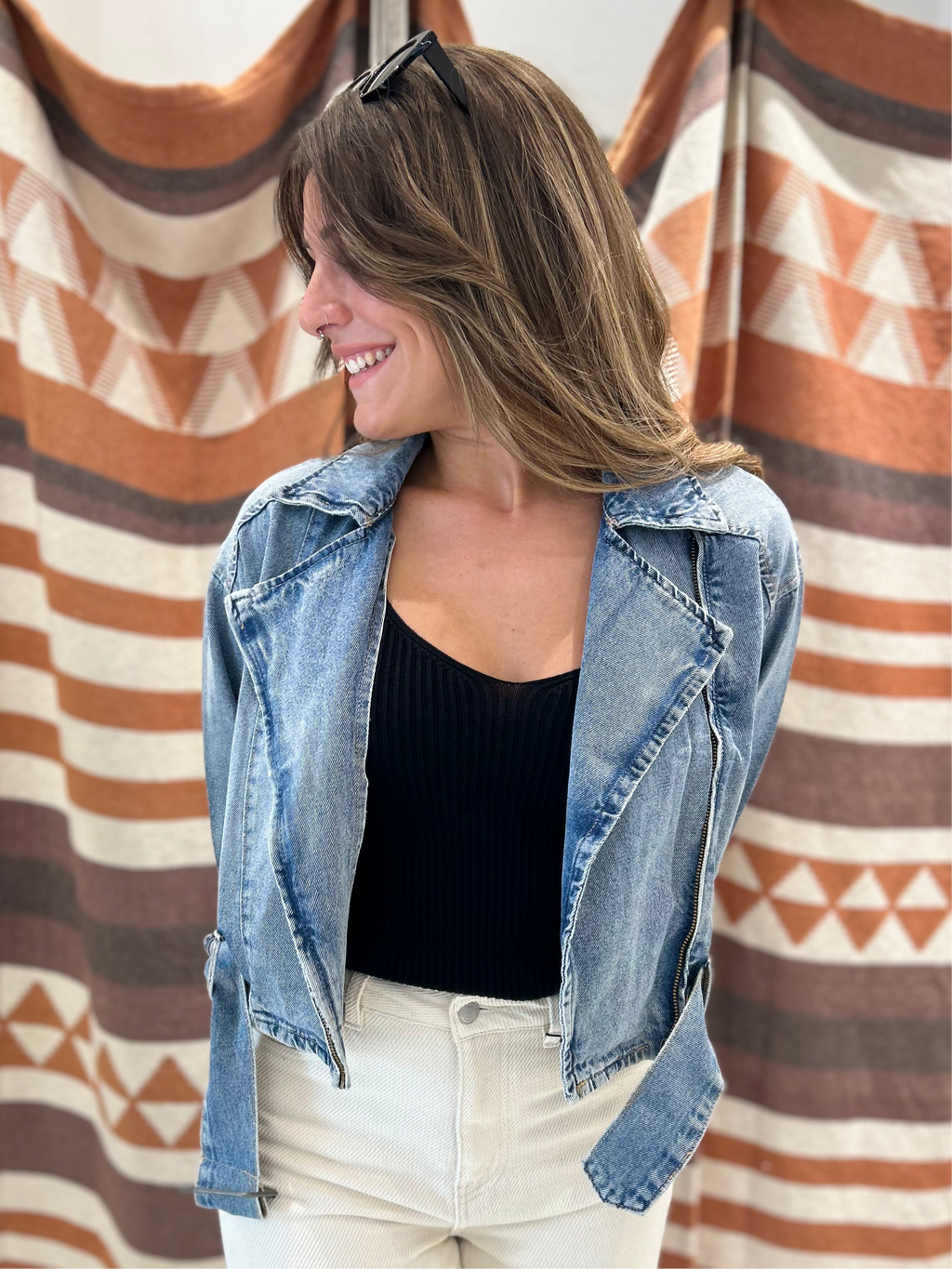 Chiodo Vero Moda in Denim