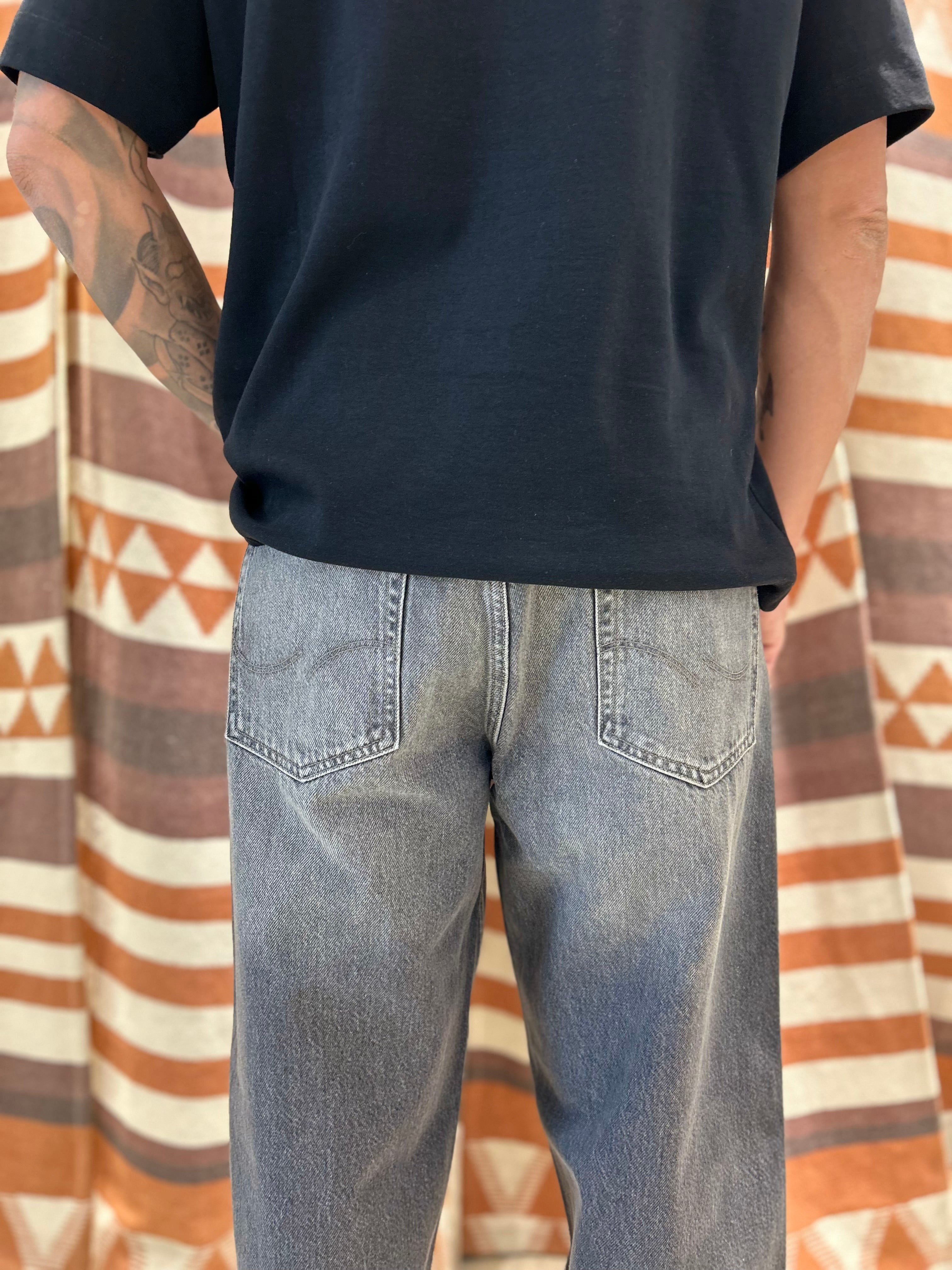 Jeans baggy Jack & Jones grigio invecchiato