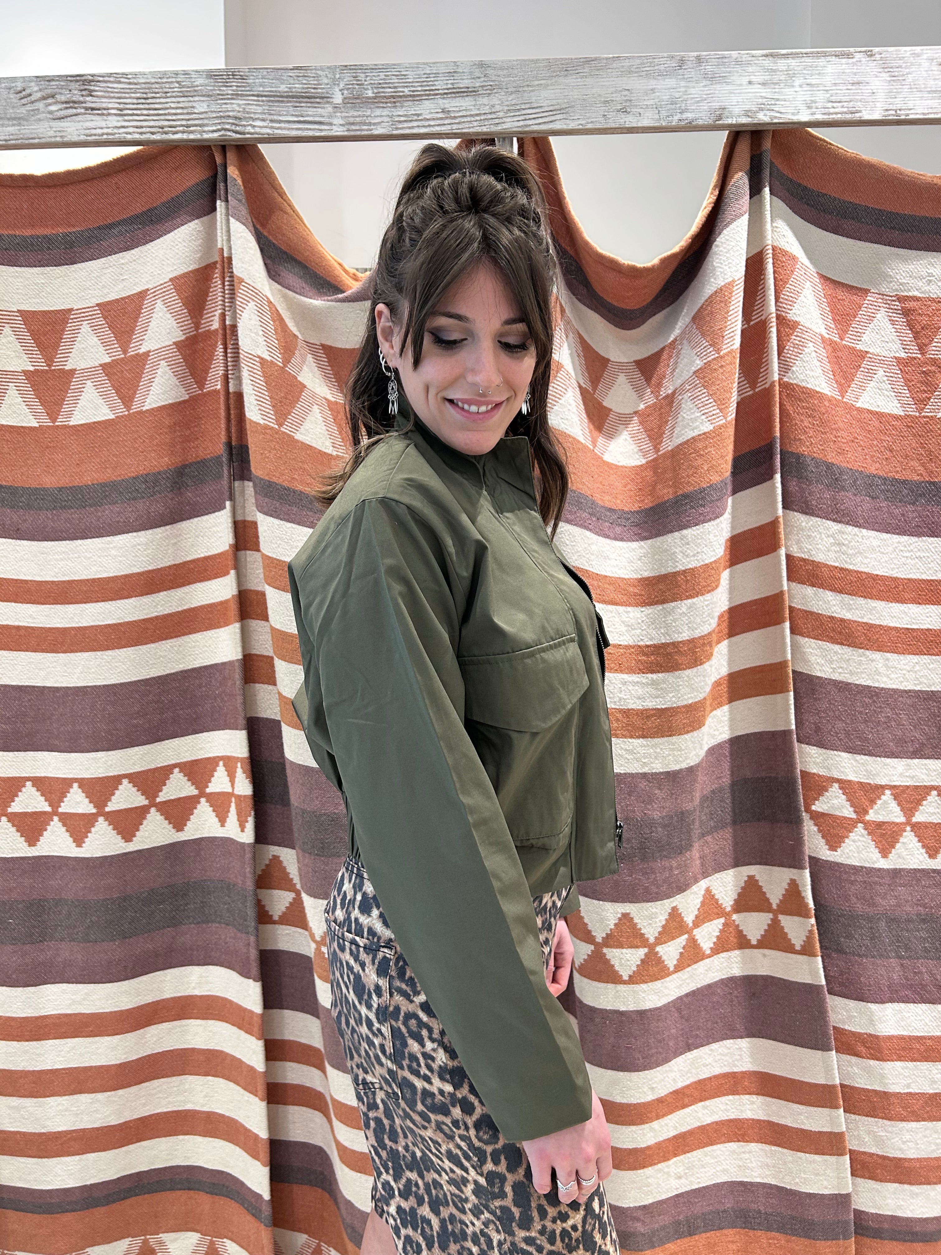 Field jacket JJXX cropped