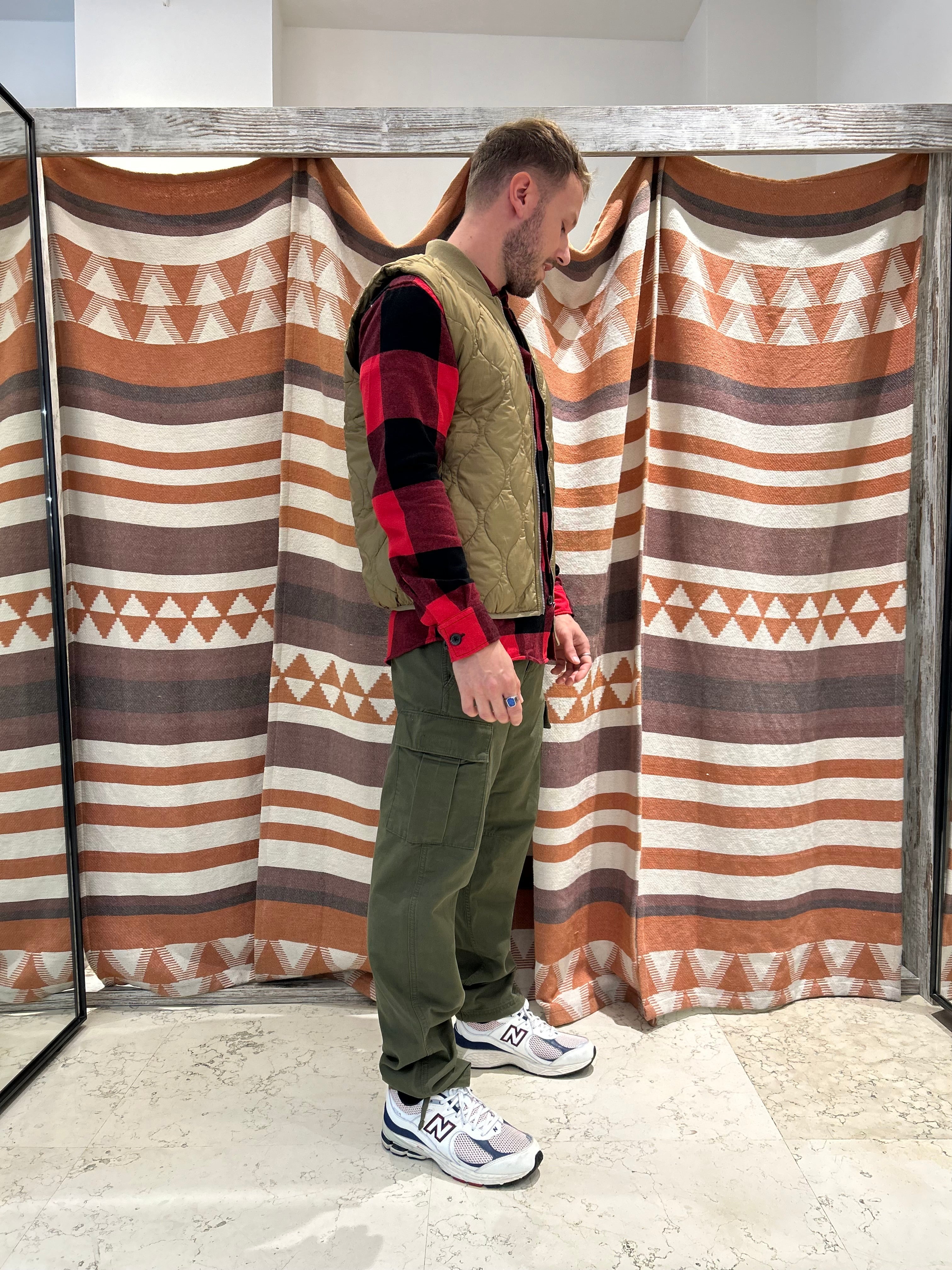 Pantalone cargo verde militare Jack & Jones