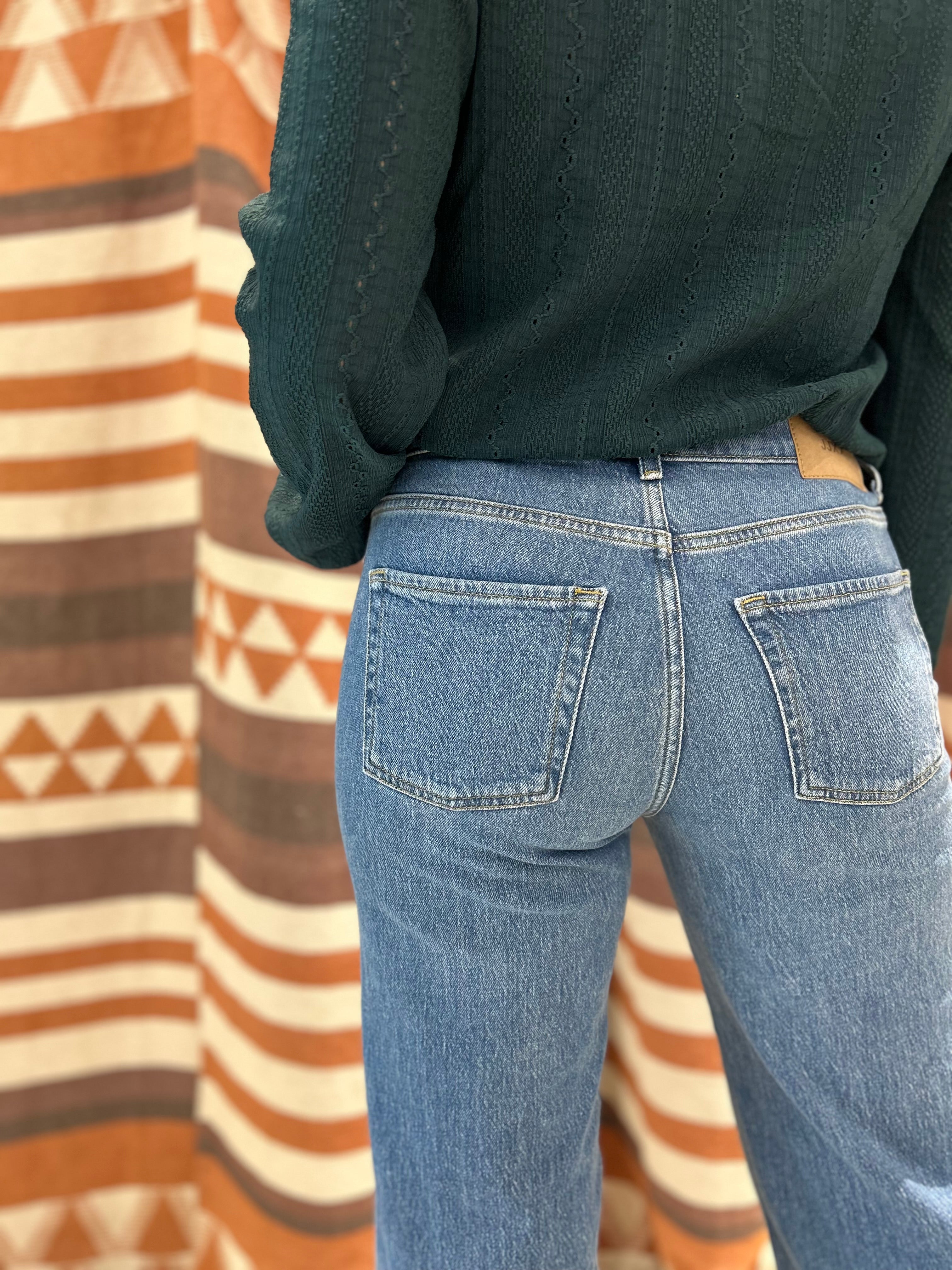 Jeans JJXX flared blu medio