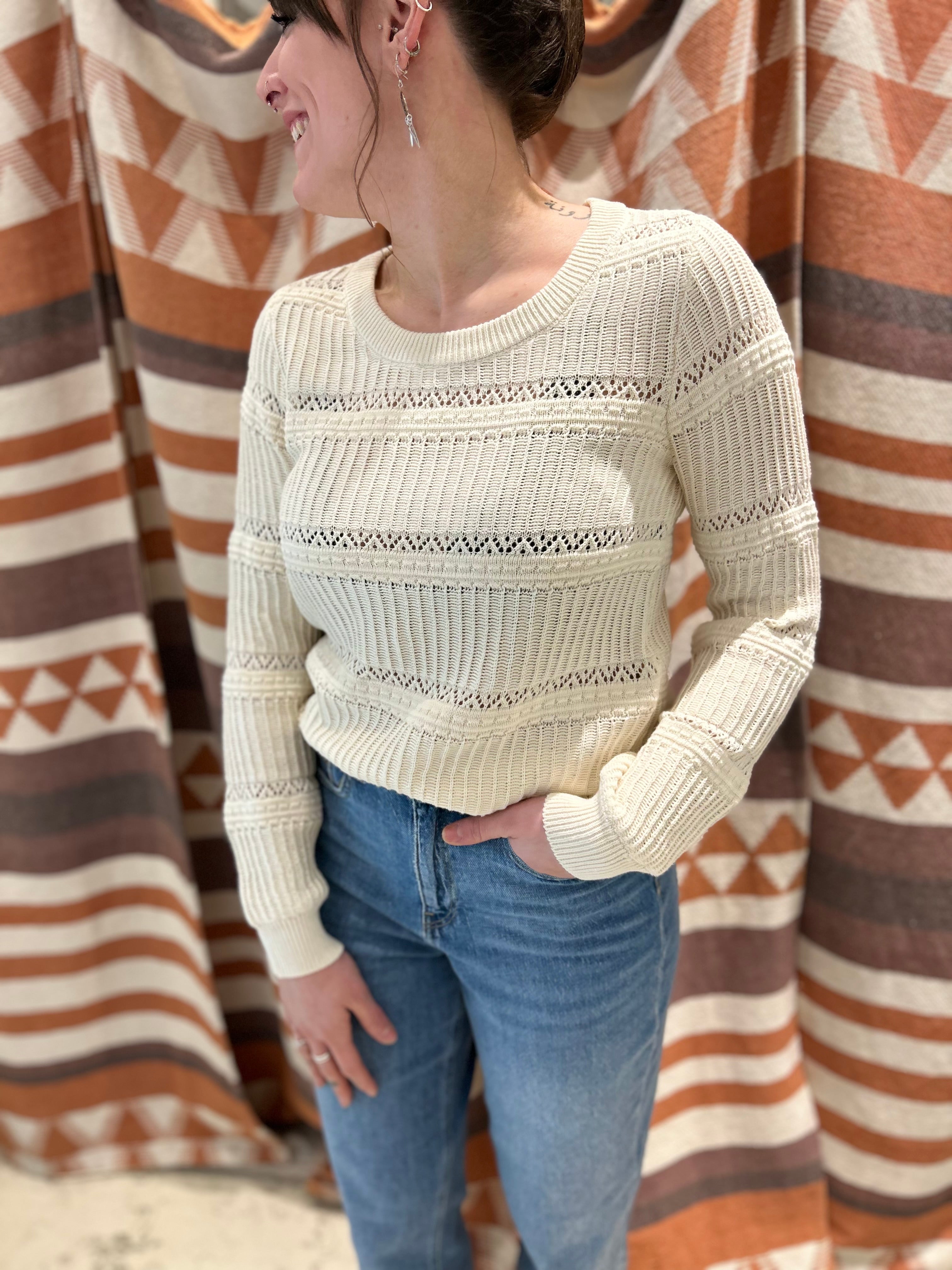 Maglioncino VILA cotone bianco