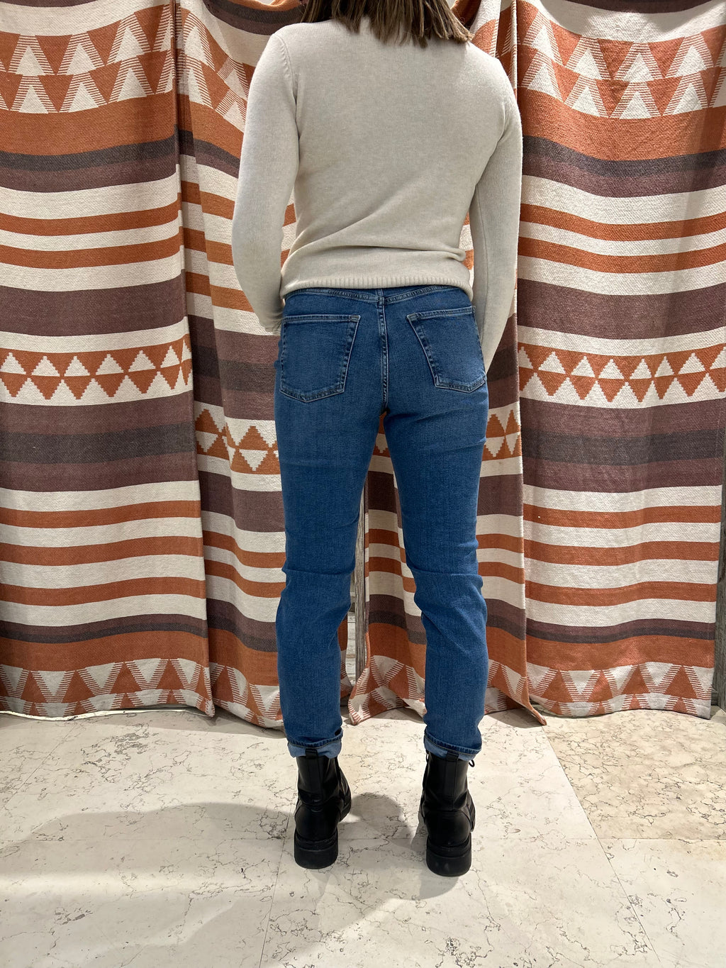 Jeans Slim fit JJXX blu scuro